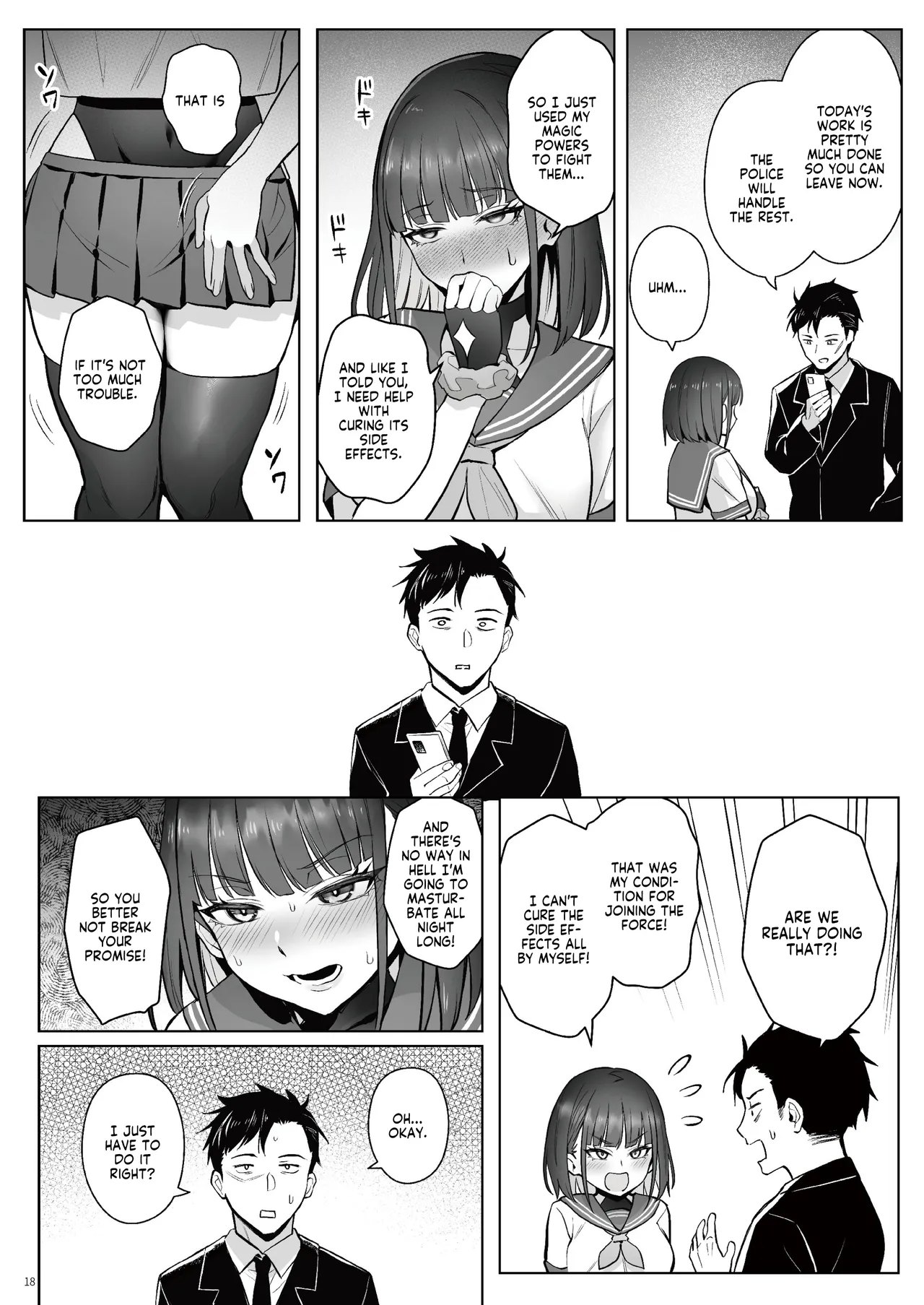 [COMEX (Zhen Lu)]Moto Mahou Shoujo no Shigoto Hanashi Ao Zenjitsutan | Former Magical Girl Blue's Work: The Prequel[English] [flowerswamp] [Digital] Page 17