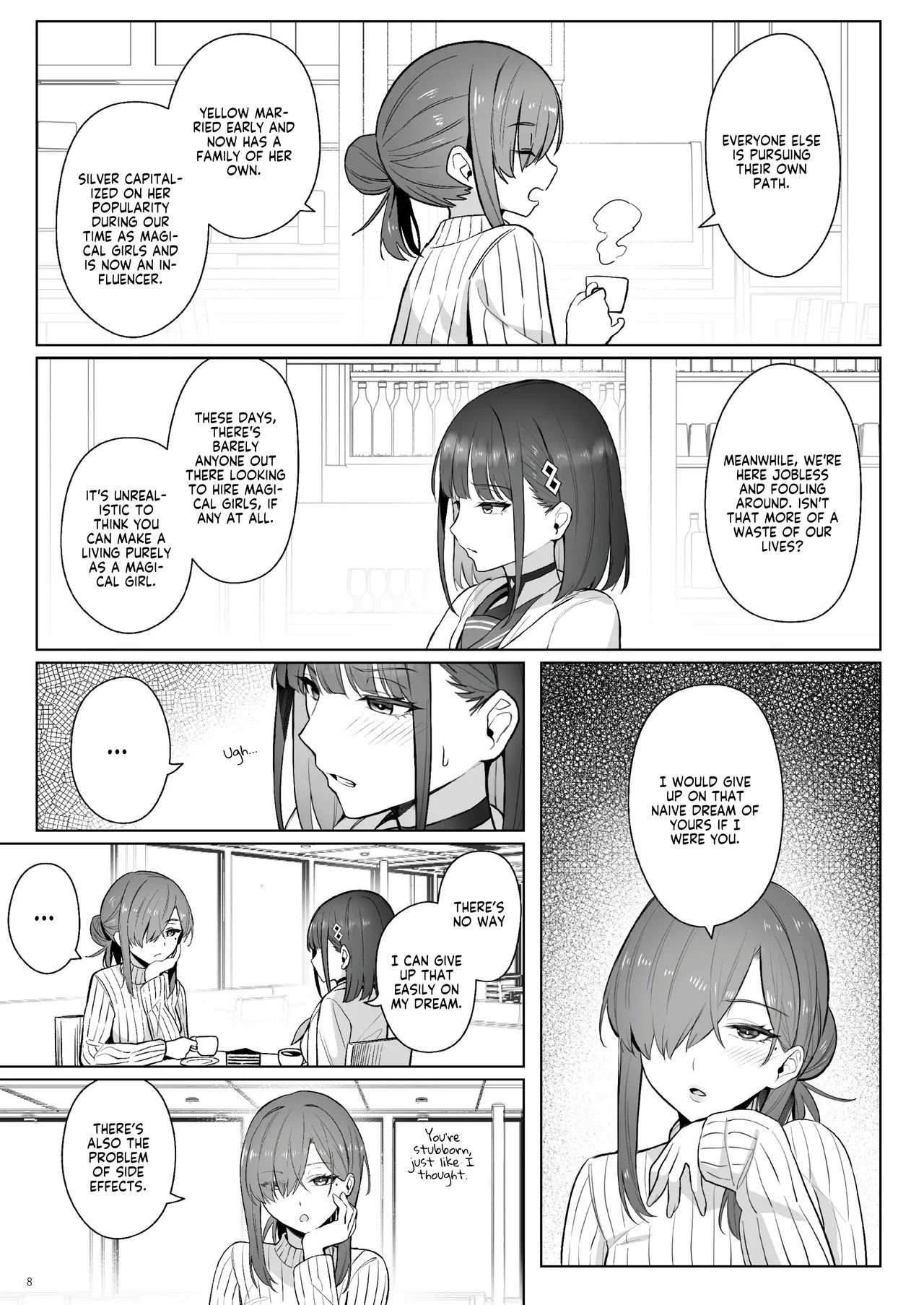 [COMEX (Zhen Lu)]Moto Mahou Shoujo no Shigoto Hanashi Ao Zenjitsutan | Former Magical Girl Blue's Work: The Prequel[English] [flowerswamp] [Digital] Page 7