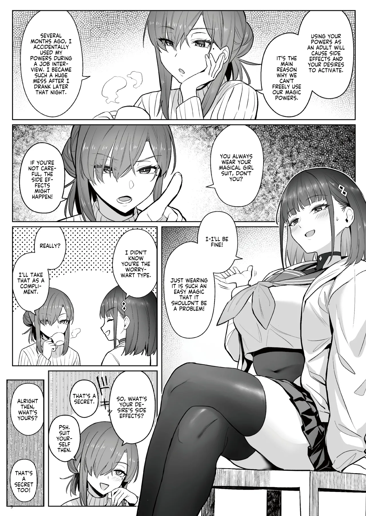 [COMEX (Zhen Lu)]Moto Mahou Shoujo no Shigoto Hanashi Ao Zenjitsutan | Former Magical Girl Blue's Work: The Prequel[English] [flowerswamp] [Digital] Page 8