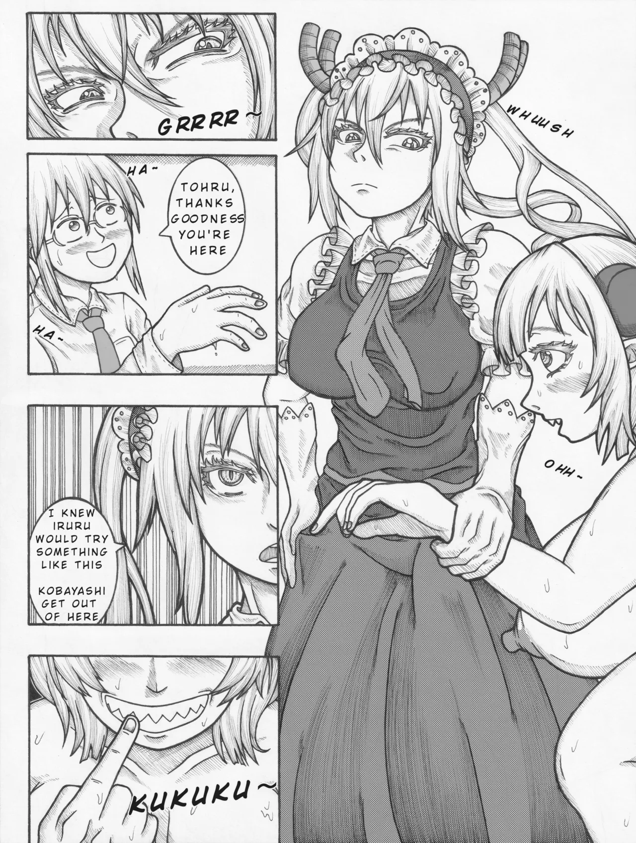 [Tenshi Okihana]Miss Kobayashi's Futanari Dragon Maid(Miss Kobayashi's Dragon Maid) [English] Page 5