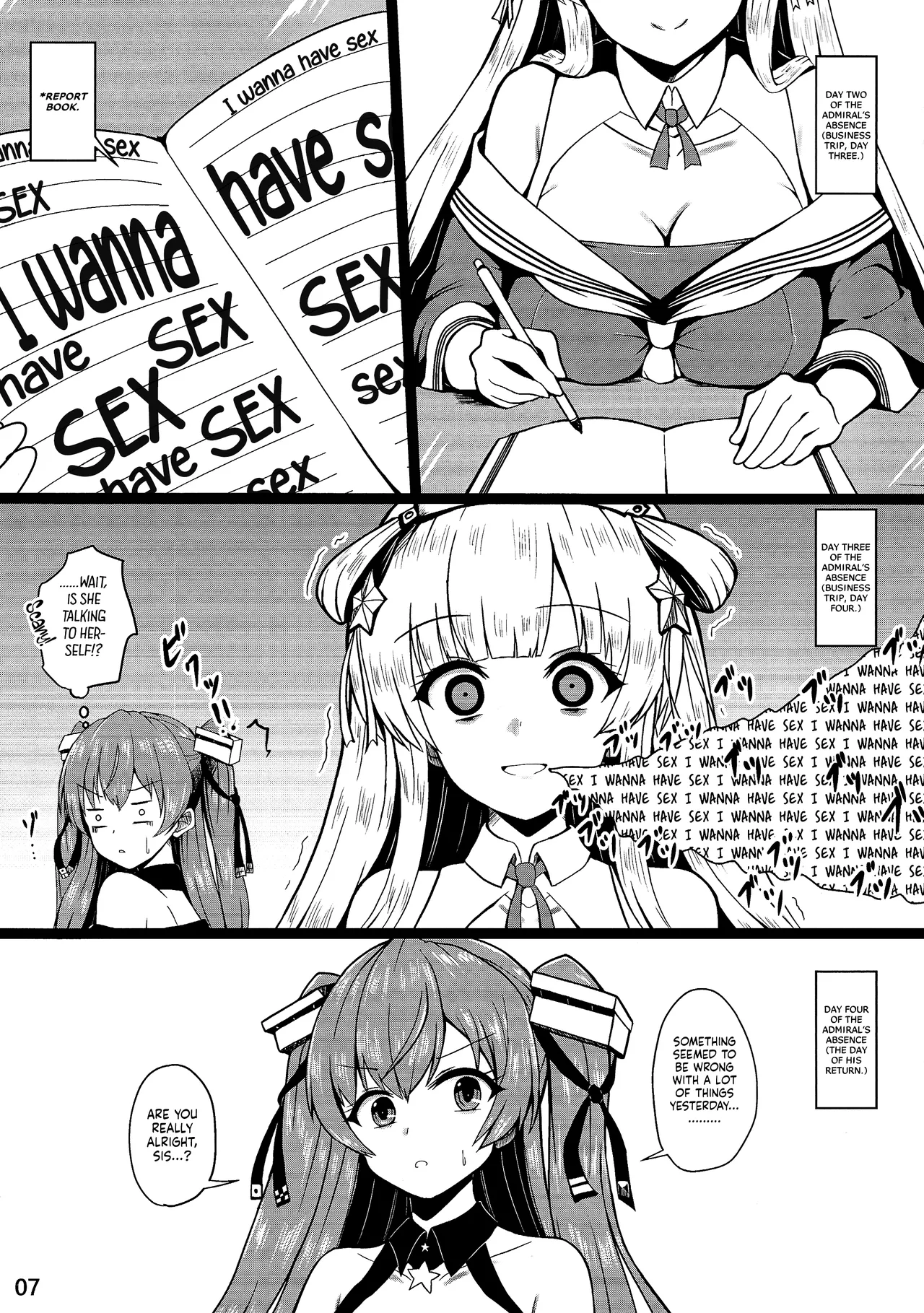 (C105) [KTTAI (Kamiya Tadato)]Fletcher is in heat❤︎(Kantai Collection -KanColle-) [English] [Ne-Kai Agenda] Page 7
