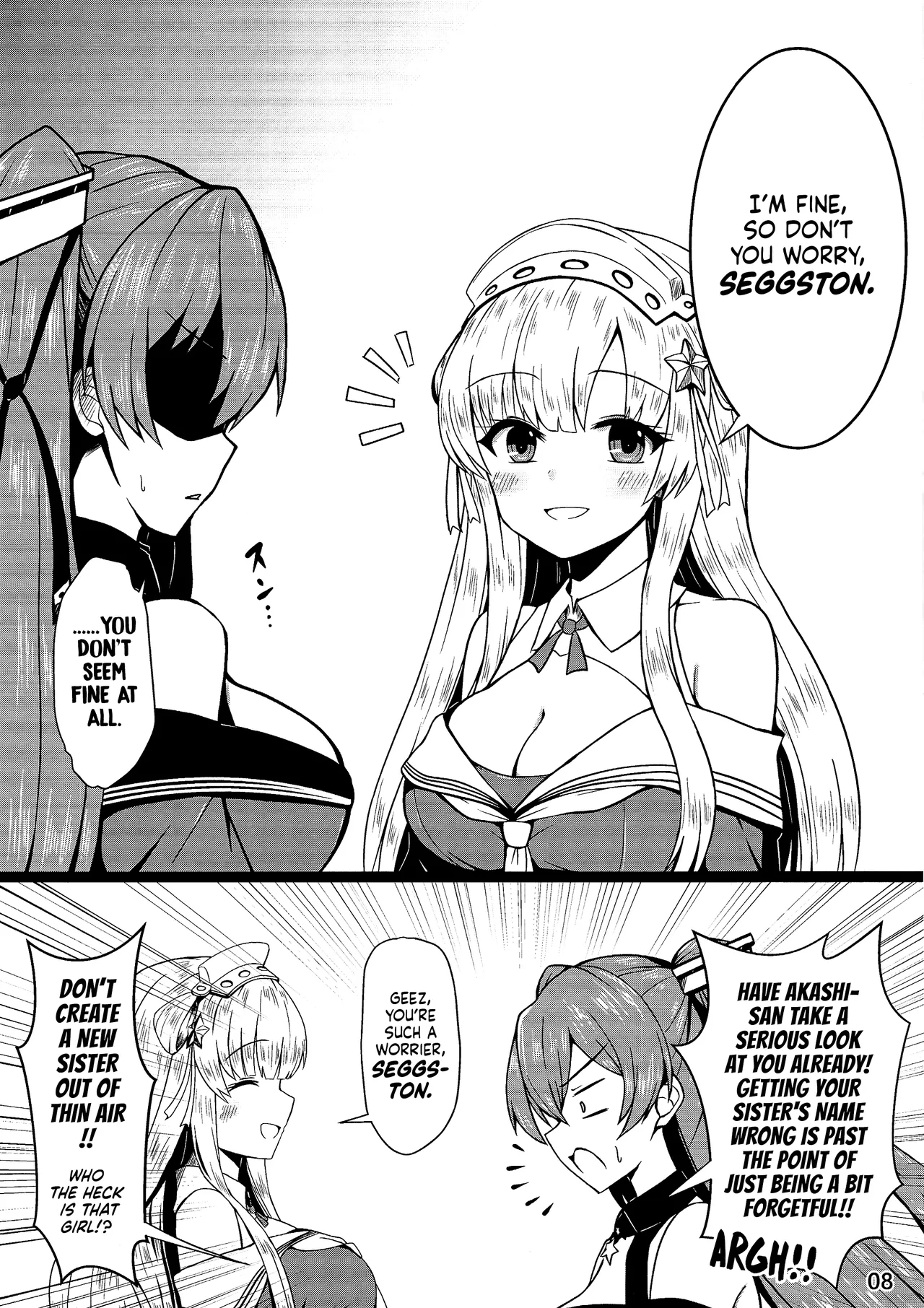 (C105) [KTTAI (Kamiya Tadato)]Fletcher is in heat❤︎(Kantai Collection -KanColle-) [English] [Ne-Kai Agenda] Page 8