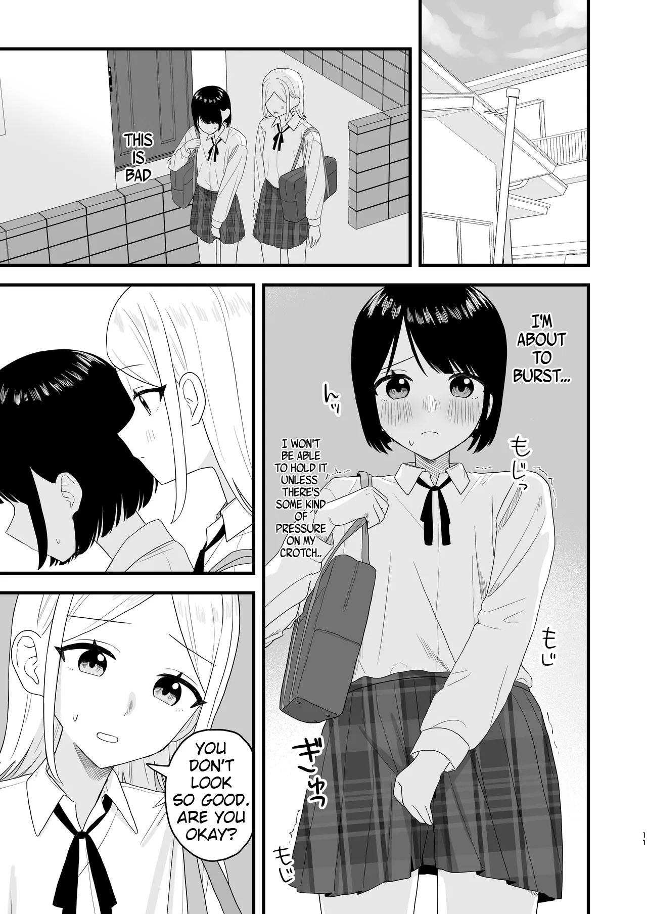 [Pokinikki! (Pokiniki)]Gaman shite Dasu no tte Kimochii!! | Peeing After Holding it in Feels so Good!![English] [Digital] Page 11