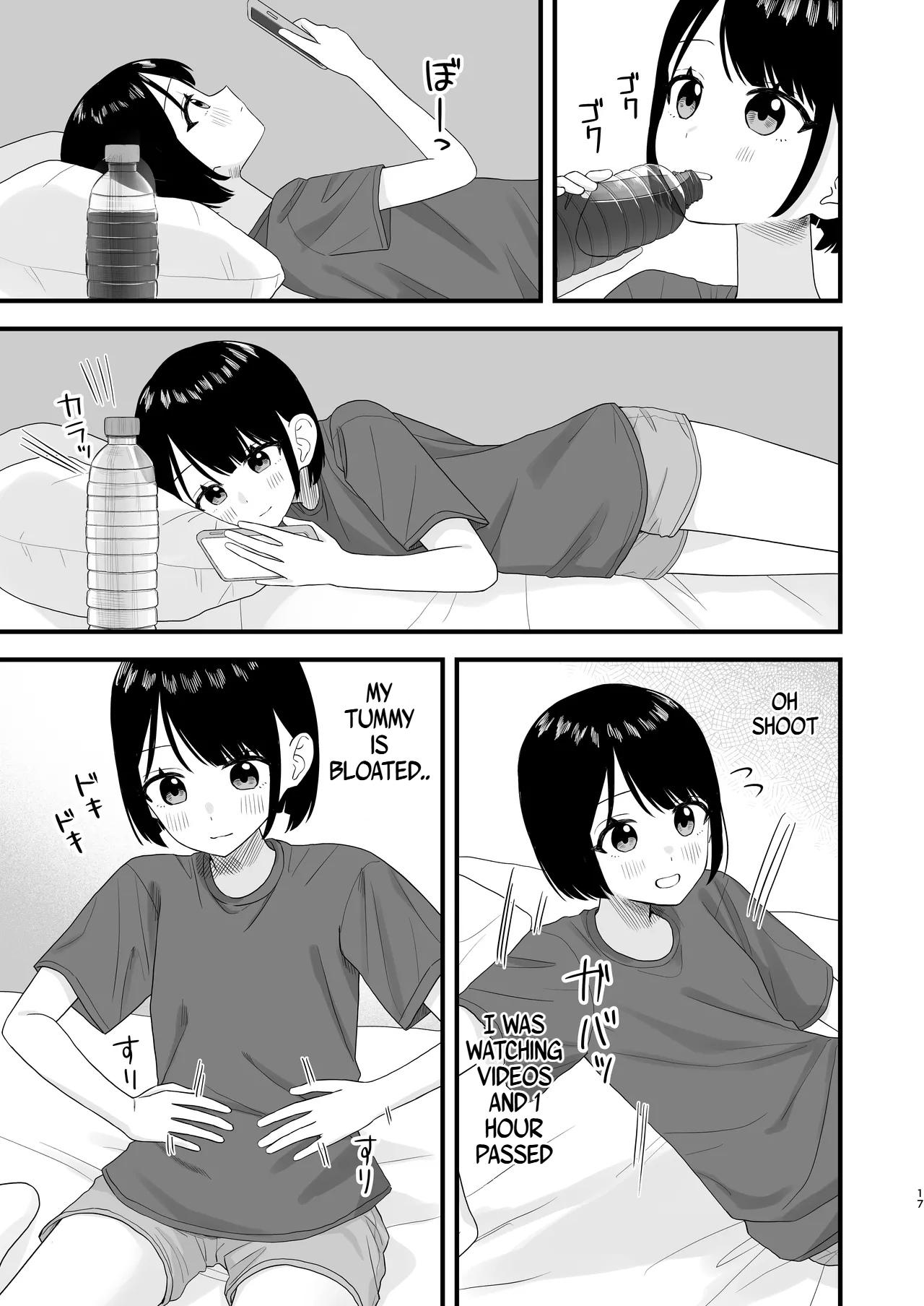 [Pokinikki! (Pokiniki)]Gaman shite Dasu no tte Kimochii!! | Peeing After Holding it in Feels so Good!![English] [Digital] Page 17