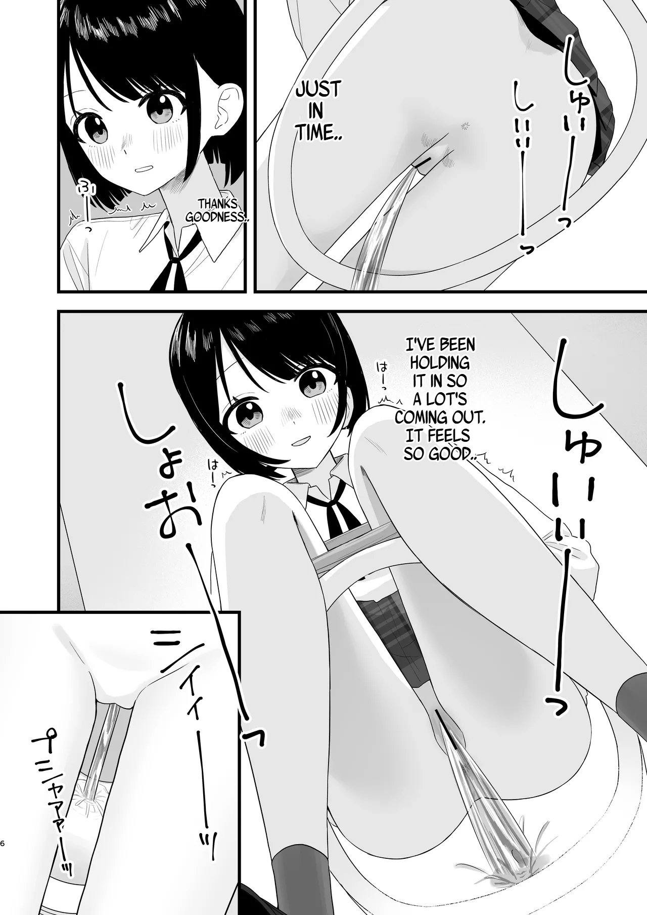[Pokinikki! (Pokiniki)]Gaman shite Dasu no tte Kimochii!! | Peeing After Holding it in Feels so Good!![English] [Digital] Page 6