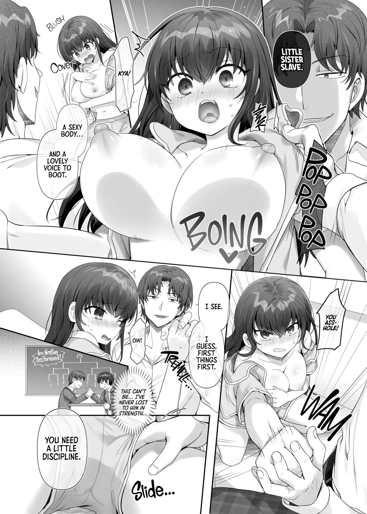 [Amuai Okashi Seisakusho (Hiiragi Popura, Ochita Ato Daisuki Samurai)]Ore wa Aitsu no Imouto Dorei | My Rival Turned Me Into His Genderbent Sex Pet[English] {2d-market.com} [Decensored] [Digital] Page 11