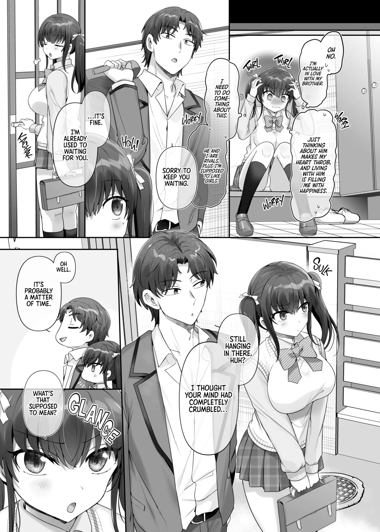 [Amuai Okashi Seisakusho (Hiiragi Popura, Ochita Ato Daisuki Samurai)]Ore wa Aitsu no Imouto Dorei | My Rival Turned Me Into His Genderbent Sex Pet[English] {2d-market.com} [Decensored] [Digital] Page 22