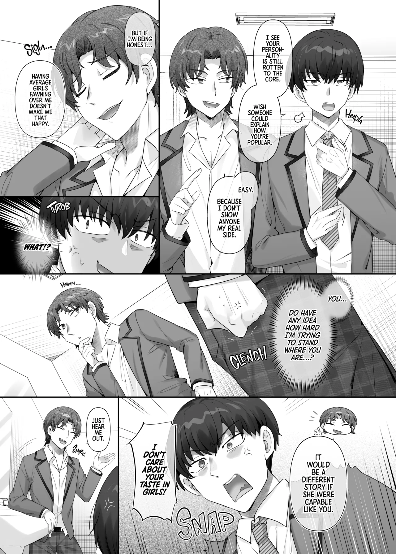 [Amuai Okashi Seisakusho (Hiiragi Popura, Ochita Ato Daisuki Samurai)]Ore wa Aitsu no Imouto Dorei | My Rival Turned Me Into His Genderbent Sex Pet[English] {2d-market.com} [Decensored] [Digital] Page 4