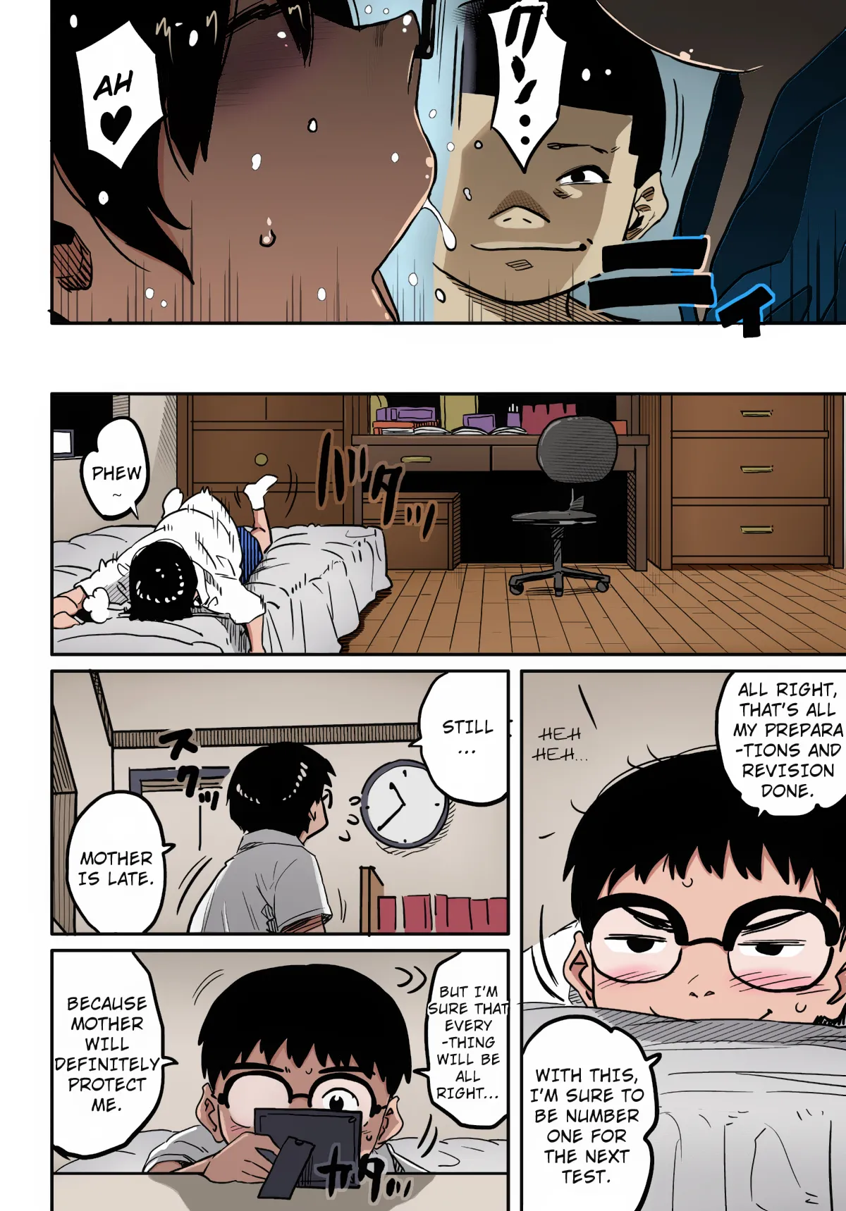 [Hana Hook]Hahaoya Shikkaku Elite Oyako no M Buta Netorare Tenraku Jinsei[English][Colorized][Erocolor](Ongoing) Page 104