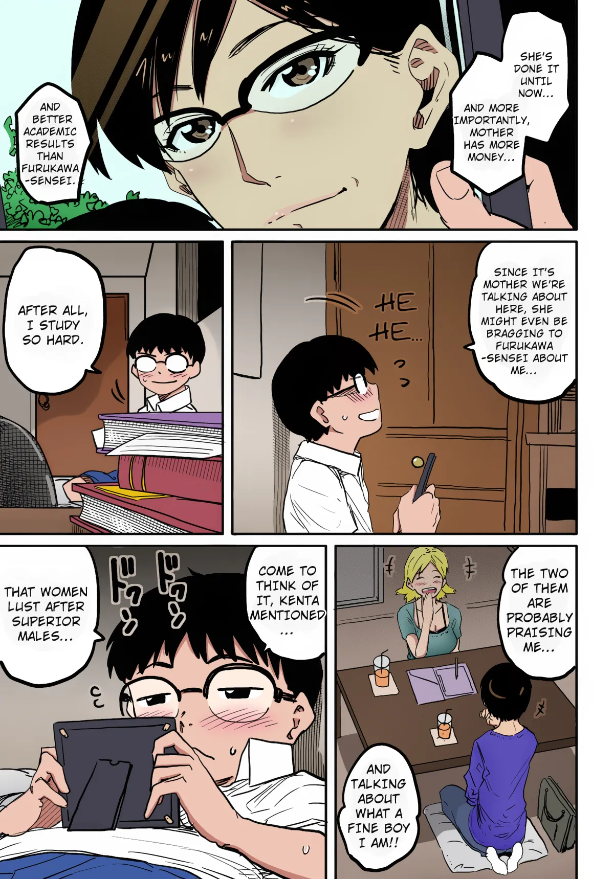 [Hana Hook]Hahaoya Shikkaku Elite Oyako no M Buta Netorare Tenraku Jinsei[English][Colorized][Erocolor](Ongoing) Page 105