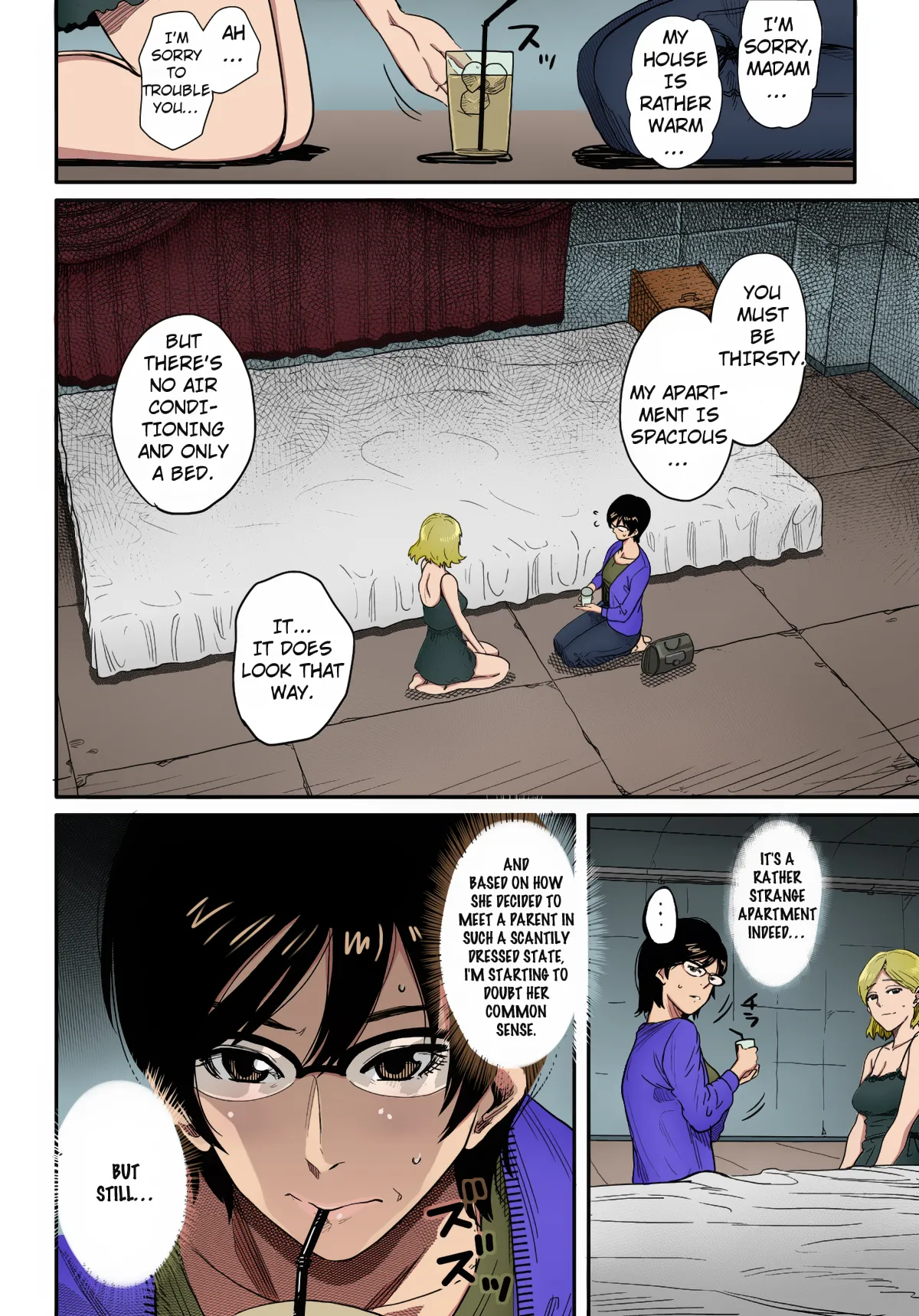 [Hana Hook]Hahaoya Shikkaku Elite Oyako no M Buta Netorare Tenraku Jinsei[English][Colorized][Erocolor](Ongoing) Page 24