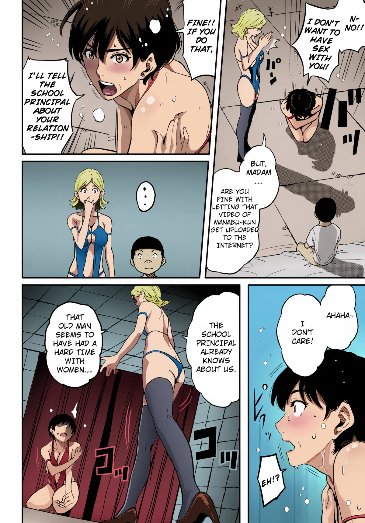[Hana Hook]Hahaoya Shikkaku Elite Oyako no M Buta Netorare Tenraku Jinsei[English][Colorized][Erocolor](Ongoing) Page 64