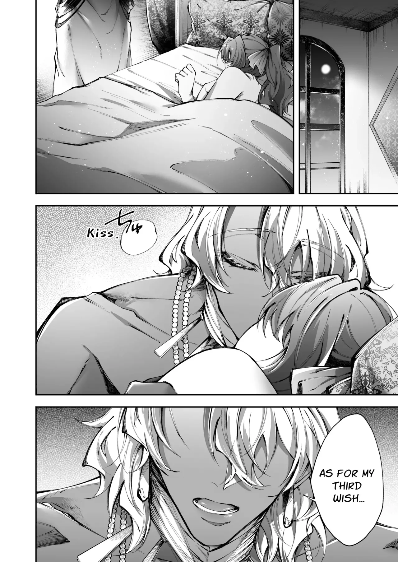 [DARKMOON (Ishimochi, Sumeragi Yui)]Mahou no Lamp ~Nannari to Gomeirei o Douzo~ | The Magic Lamp ~your wish is my command~[English] [Signe] Page 39