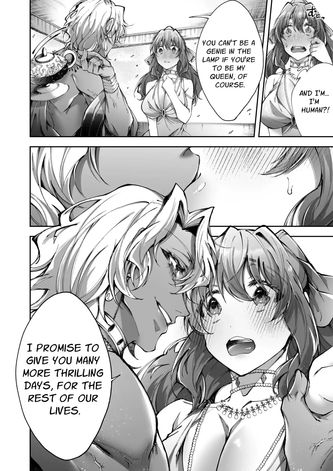 [DARKMOON (Ishimochi, Sumeragi Yui)]Mahou no Lamp ~Nannari to Gomeirei o Douzo~ | The Magic Lamp ~your wish is my command~[English] [Signe] Page 41