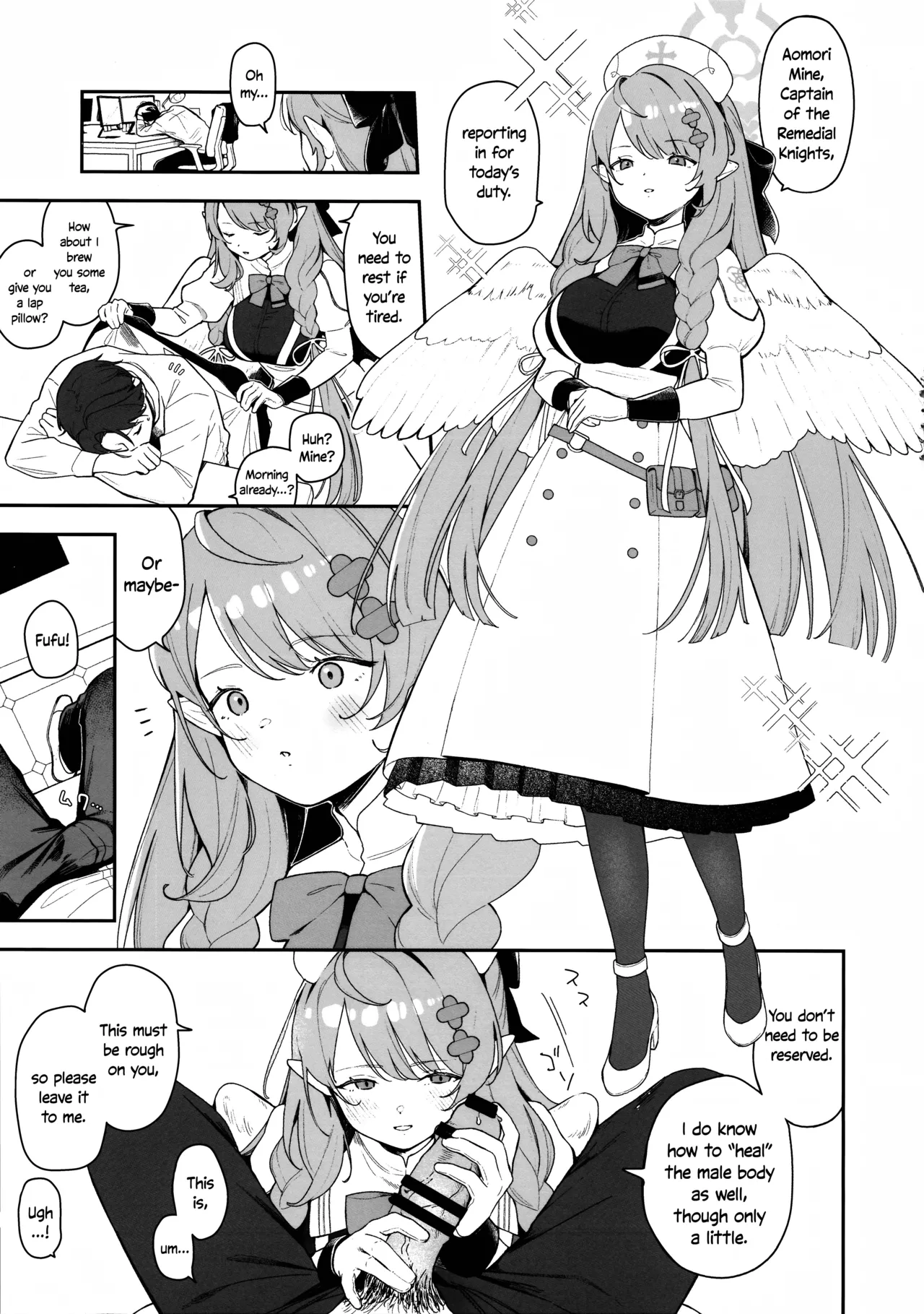 (C105) [Turuturuodeco (Deco)]Mine ga Kowashite Mine ga Naosu | Mine Breaks, And Mine Heals(Blue Archive) [English] [Douzo Lad Translations] Page 2
