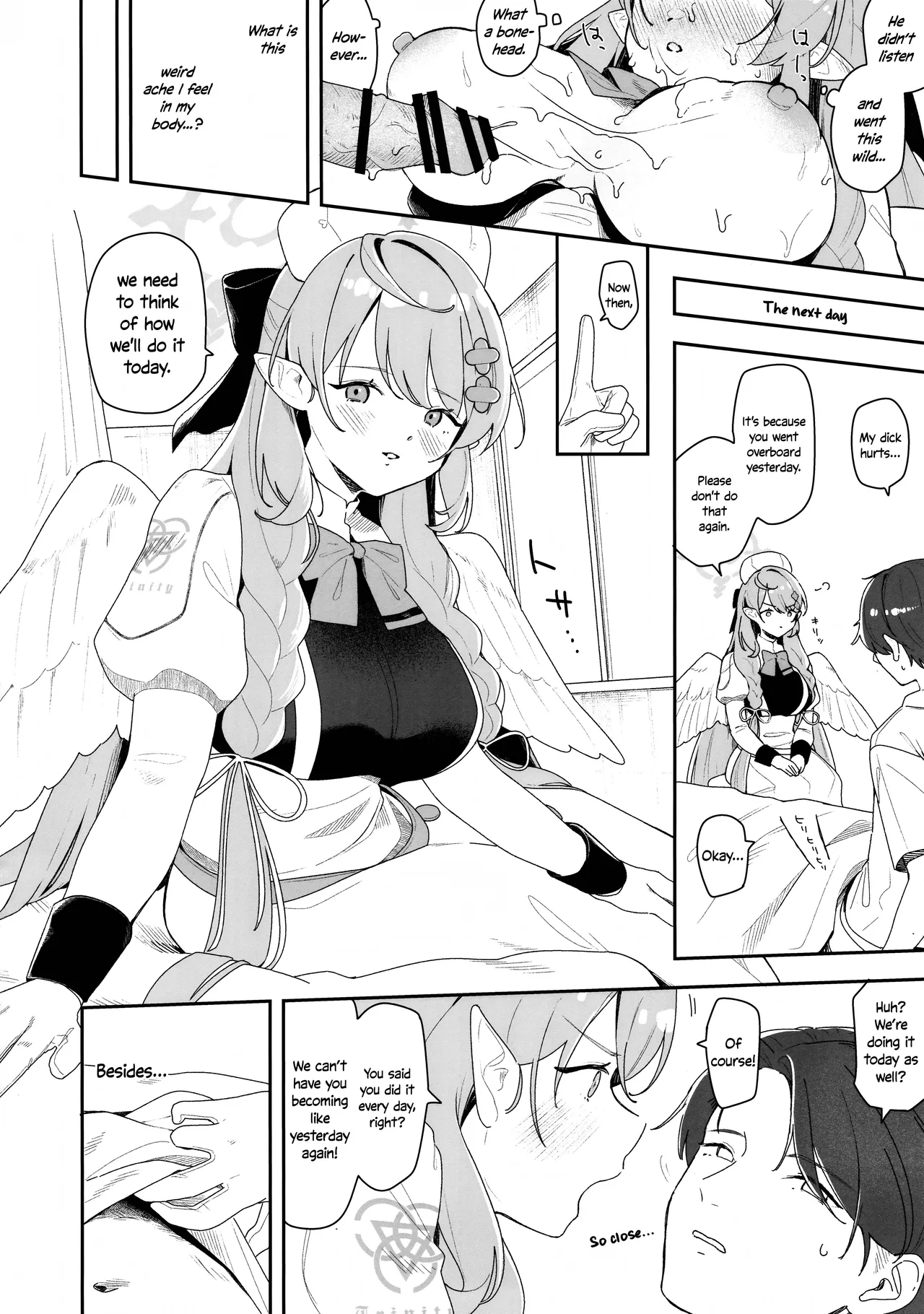 (C105) [Turuturuodeco (Deco)]Mine ga Kowashite Mine ga Naosu | Mine Breaks, And Mine Heals(Blue Archive) [English] [Douzo Lad Translations] Page 9