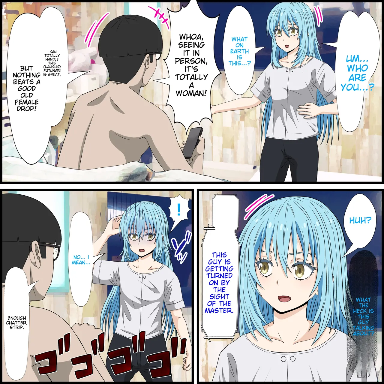 [Banana Style]Anime Chara to Sex Dekiru Appli 16, Rimuru Shoukan Hen(Tensei Shitara Slime datta Ken) [English][MTL] Page 4