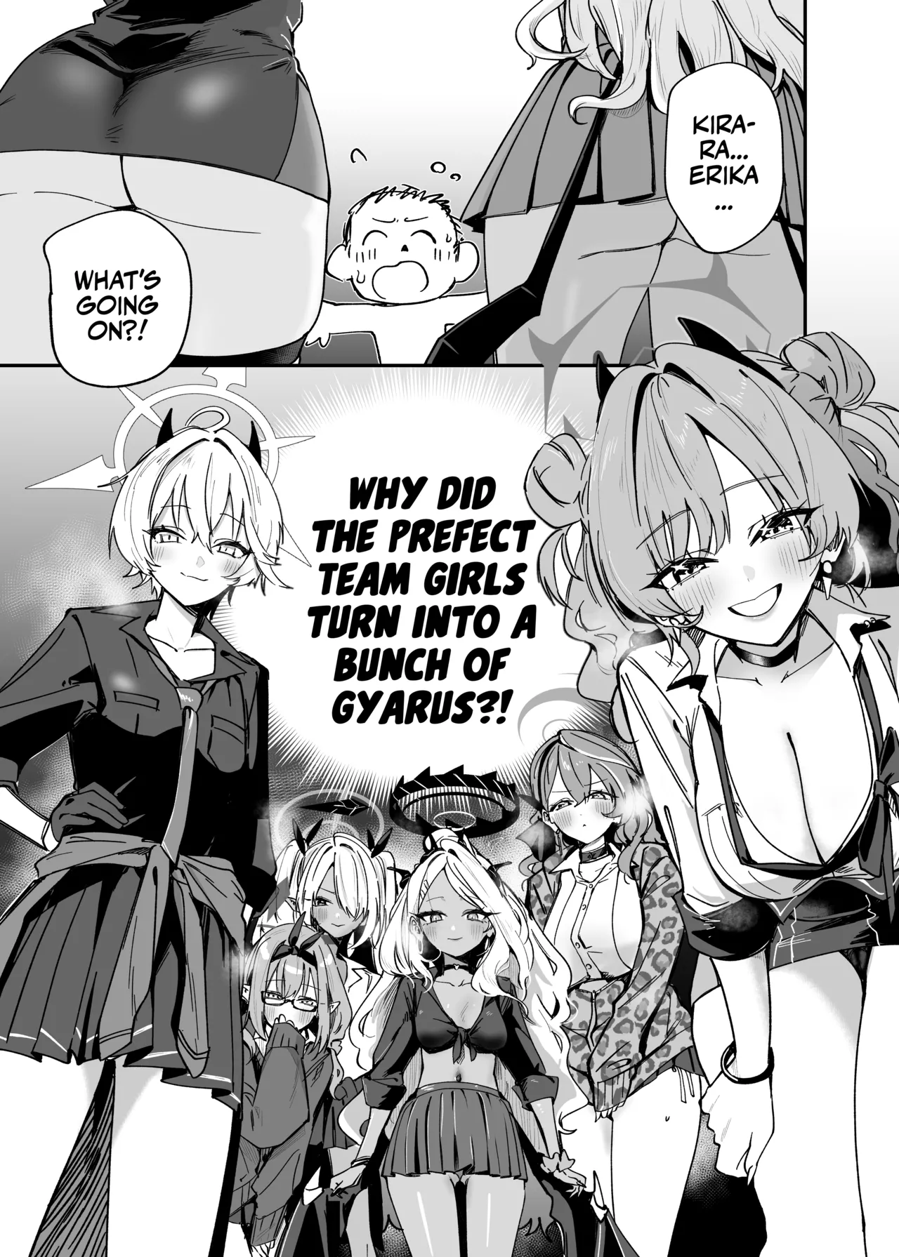 [Space Crayon (Hisany) Hina ga Ecchi na Gal ni Nacchatta!? | Hina is a Hot Gyaru Now?! + c105 Omake Gal Mama Botehara Sex Jijou (Blue Archive) [English] [Team Rabu2] [Digital] Page 2