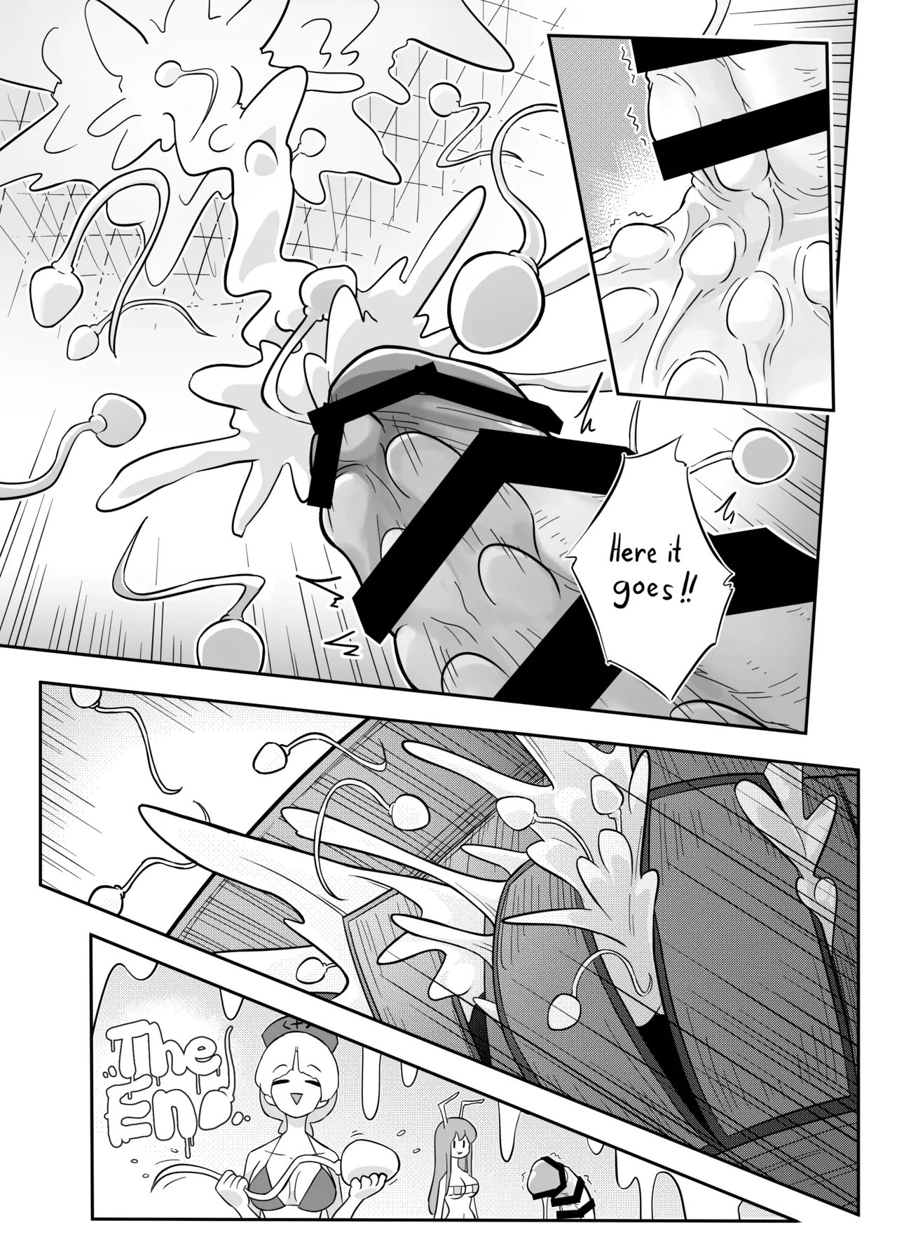 [Touhou Futanari Kyodai Seishi Goudou]Tewi-chan to Kyodai Seishi[Contribution] Page 8