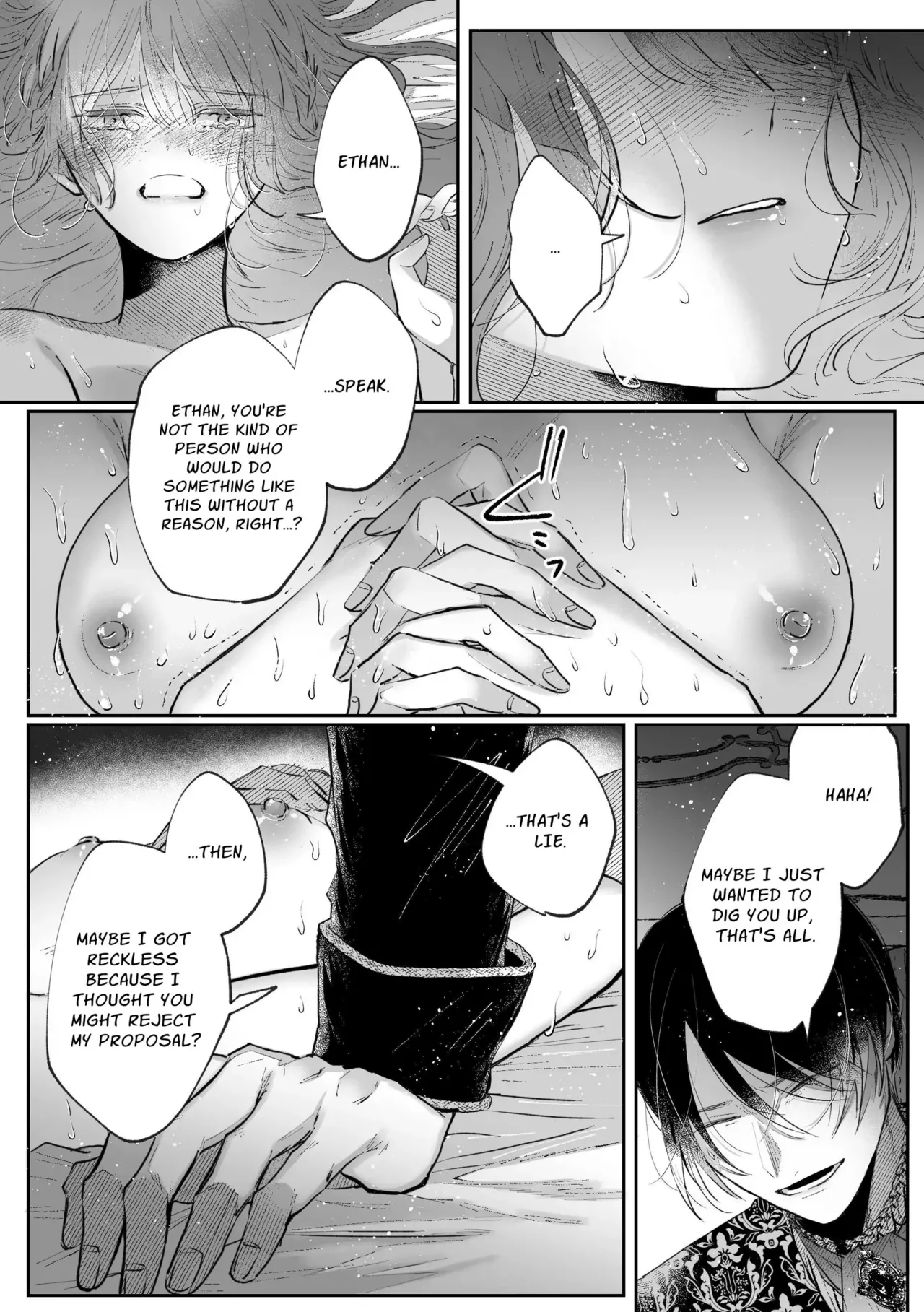 [Kirakira no hi (Kutsu)]Zense o Omoidashita Akuyaku Reijou wa Fiancé no to Ai ni Tsukamatta｜The Villainess Who Recalled Her Past Life Was Caught in the Obsessive Love of Her Fiancé[English] [kanzou] Page 103