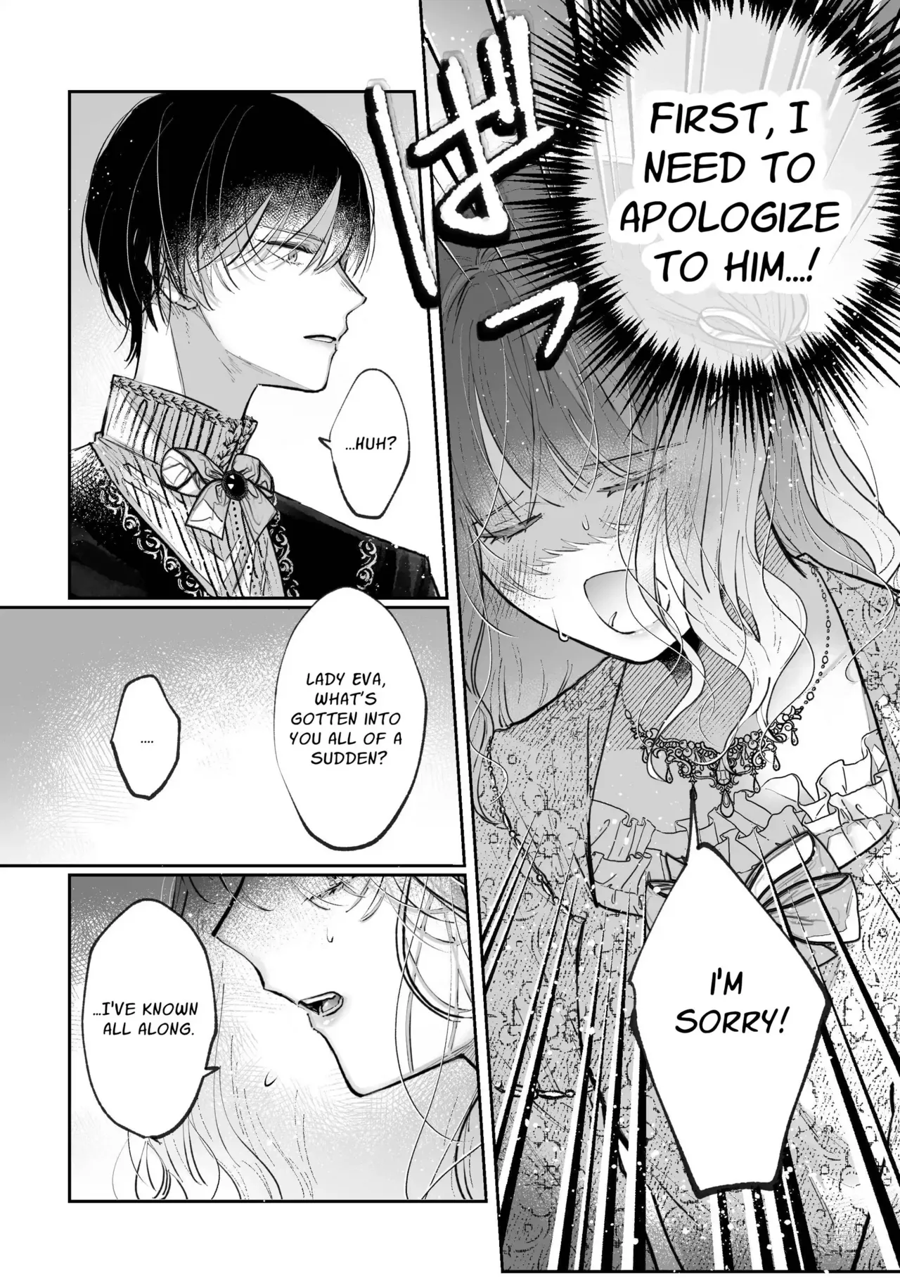 [Kirakira no hi (Kutsu)]Zense o Omoidashita Akuyaku Reijou wa Fiancé no to Ai ni Tsukamatta｜The Villainess Who Recalled Her Past Life Was Caught in the Obsessive Love of Her Fiancé[English] [kanzou] Page 23