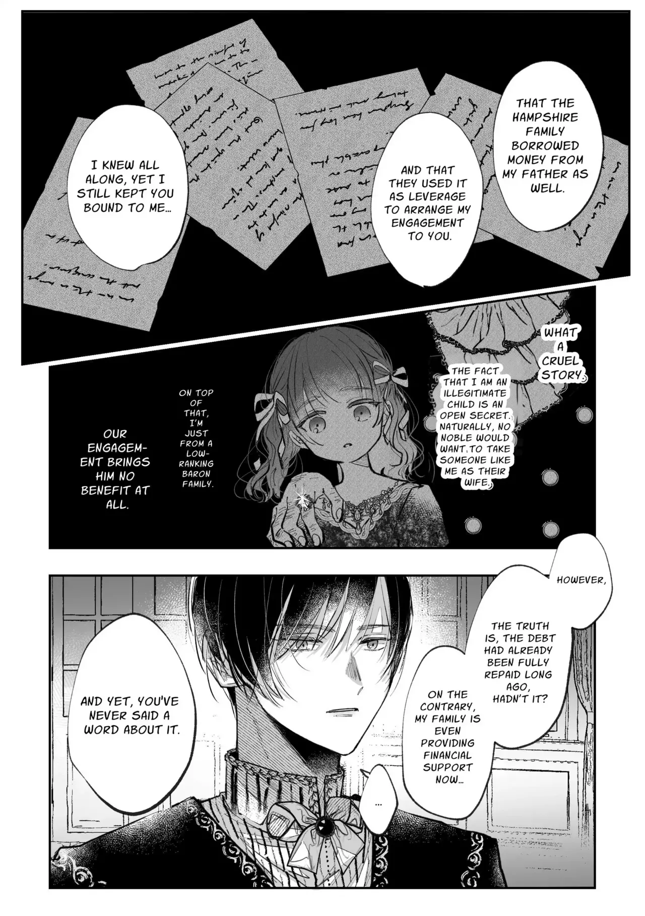 [Kirakira no hi (Kutsu)]Zense o Omoidashita Akuyaku Reijou wa Fiancé no to Ai ni Tsukamatta｜The Villainess Who Recalled Her Past Life Was Caught in the Obsessive Love of Her Fiancé[English] [kanzou] Page 24