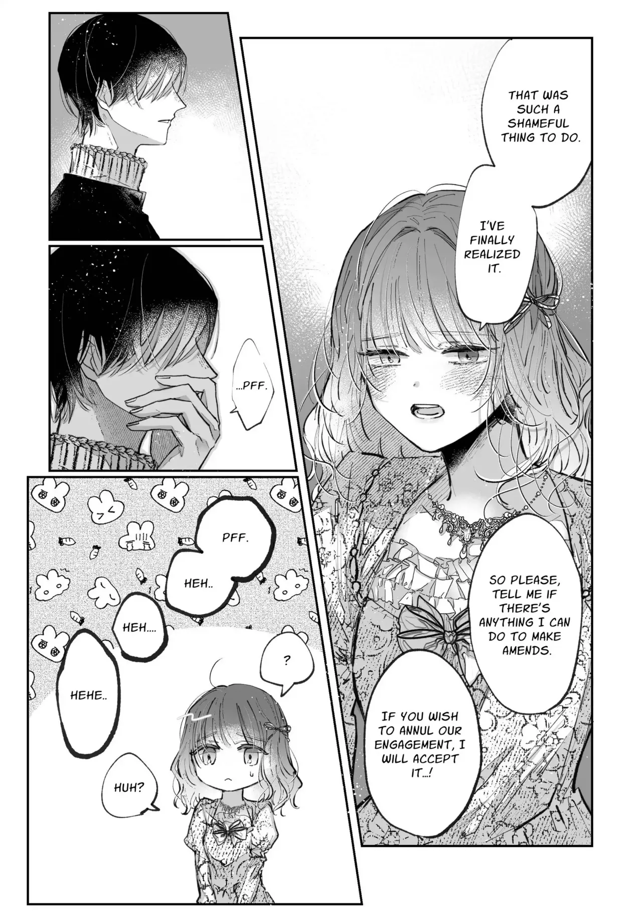 [Kirakira no hi (Kutsu)]Zense o Omoidashita Akuyaku Reijou wa Fiancé no to Ai ni Tsukamatta｜The Villainess Who Recalled Her Past Life Was Caught in the Obsessive Love of Her Fiancé[English] [kanzou] Page 25