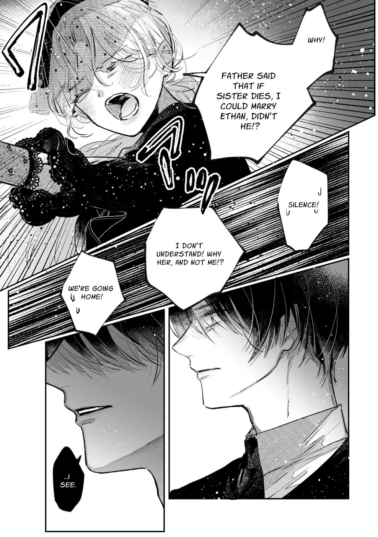 [Kirakira no hi (Kutsu)]Zense o Omoidashita Akuyaku Reijou wa Fiancé no to Ai ni Tsukamatta｜The Villainess Who Recalled Her Past Life Was Caught in the Obsessive Love of Her Fiancé[English] [kanzou] Page 56