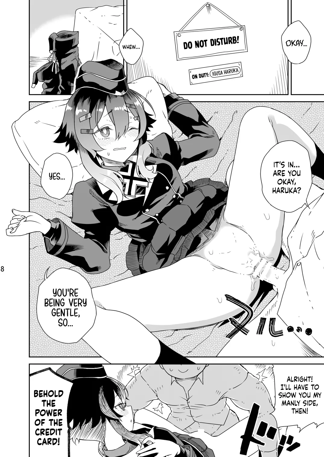 [Vagina Dentata (Hirota Masatane)]Sensei ni Goaisatsu o | Giving My Regards to Sensei(Blue Archive) [English] [Cuddlebuns] [Digital] Page 11
