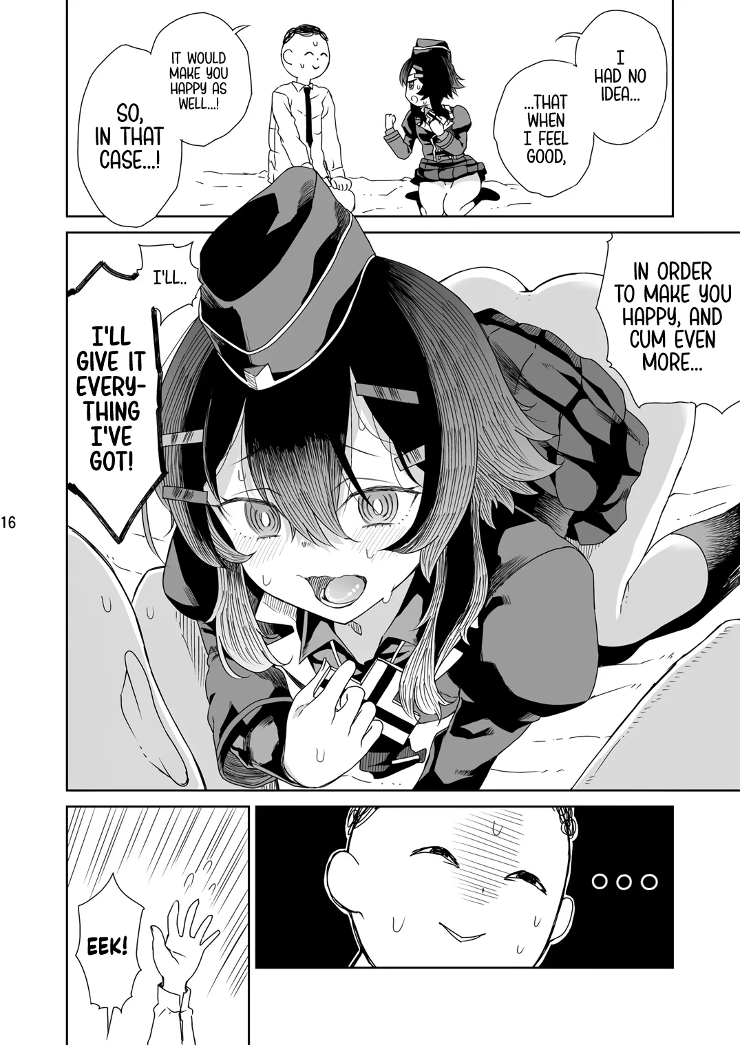 [Vagina Dentata (Hirota Masatane)]Sensei ni Goaisatsu o | Giving My Regards to Sensei(Blue Archive) [English] [Cuddlebuns] [Digital] Page 19