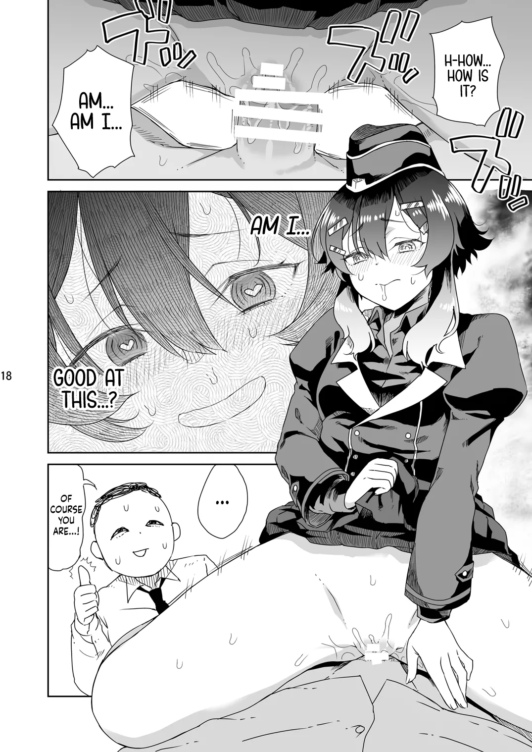 [Vagina Dentata (Hirota Masatane)]Sensei ni Goaisatsu o | Giving My Regards to Sensei(Blue Archive) [English] [Cuddlebuns] [Digital] Page 21