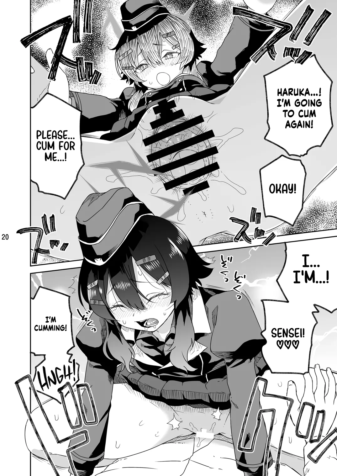 [Vagina Dentata (Hirota Masatane)]Sensei ni Goaisatsu o | Giving My Regards to Sensei(Blue Archive) [English] [Cuddlebuns] [Digital] Page 23