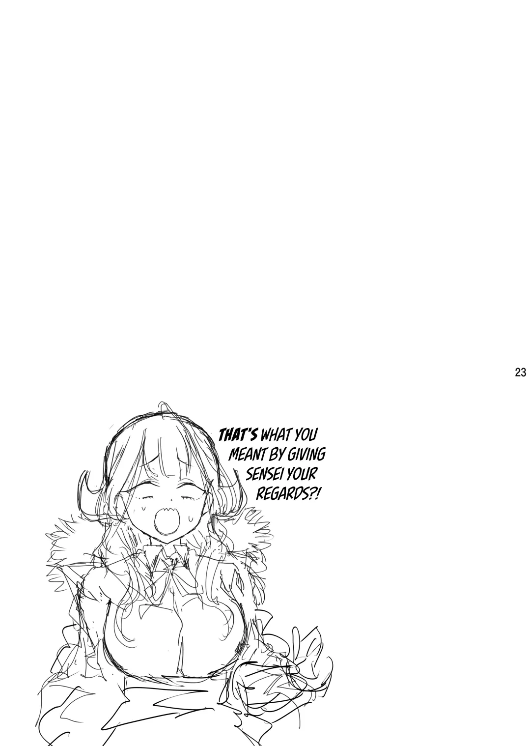 [Vagina Dentata (Hirota Masatane)]Sensei ni Goaisatsu o | Giving My Regards to Sensei(Blue Archive) [English] [Cuddlebuns] [Digital] Page 26