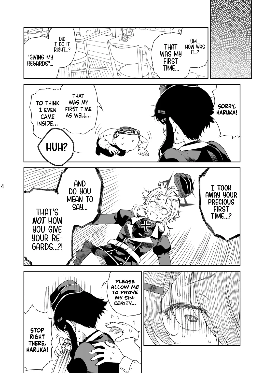 [Vagina Dentata (Hirota Masatane)]Sensei ni Goaisatsu o | Giving My Regards to Sensei(Blue Archive) [English] [Cuddlebuns] [Digital] Page 7