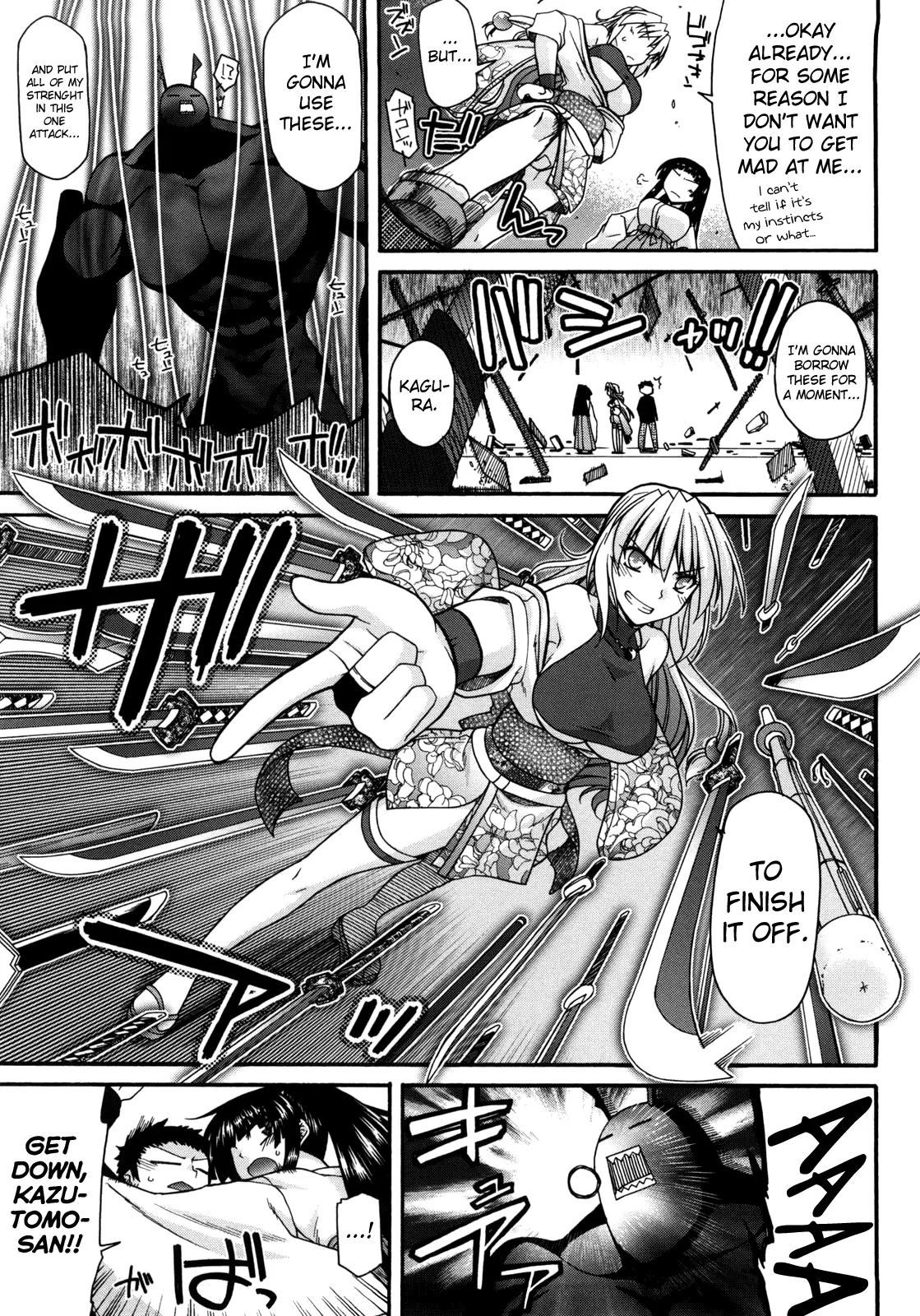 [Miyashiro Sousuke]oyama no Sha ga Taihenda | The mountain shrine is in trouble Chapter 8(COMIC Penguin Club 2011-02) [English] Page 5