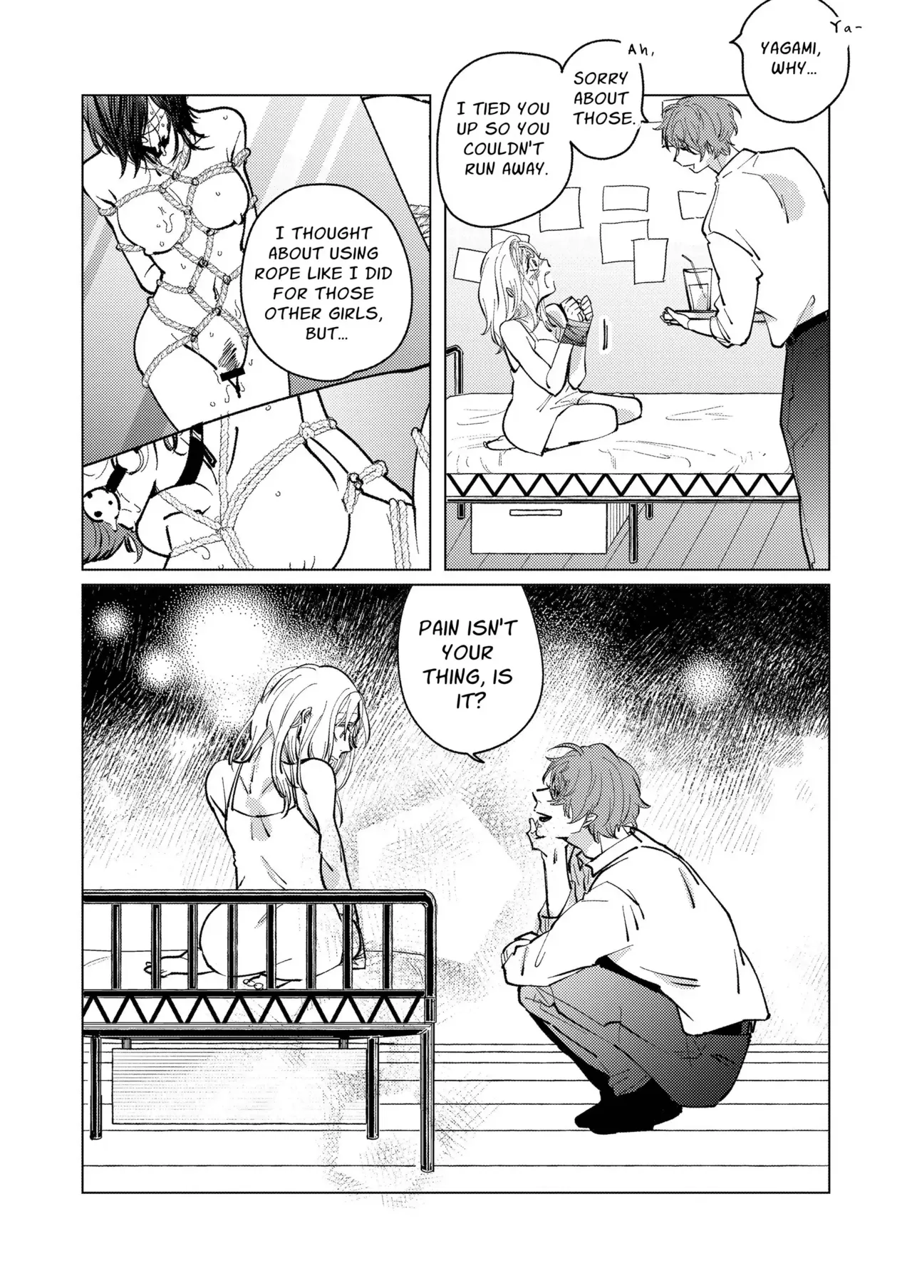 [Chupa (Hisamatsue Eito)]Otonari no Ai ga Omo Sugi Yagami-san wa Kankin Seikatsu de Haramasetai | Locked Up and Knocked Up by My Obsessive Neighbor Yagami[English] [Sakura Riot] Page 26