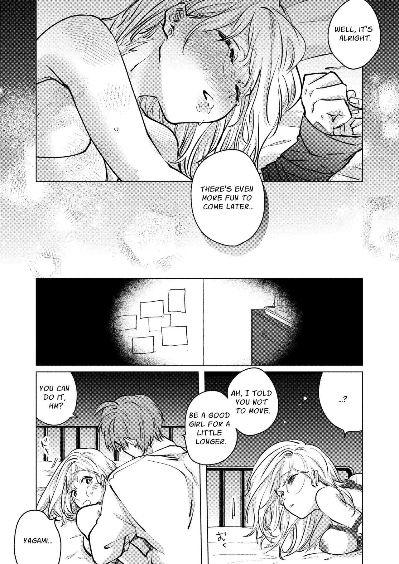 [Chupa (Hisamatsue Eito)]Otonari no Ai ga Omo Sugi Yagami-san wa Kankin Seikatsu de Haramasetai | Locked Up and Knocked Up by My Obsessive Neighbor Yagami[English] [Sakura Riot] Page 43