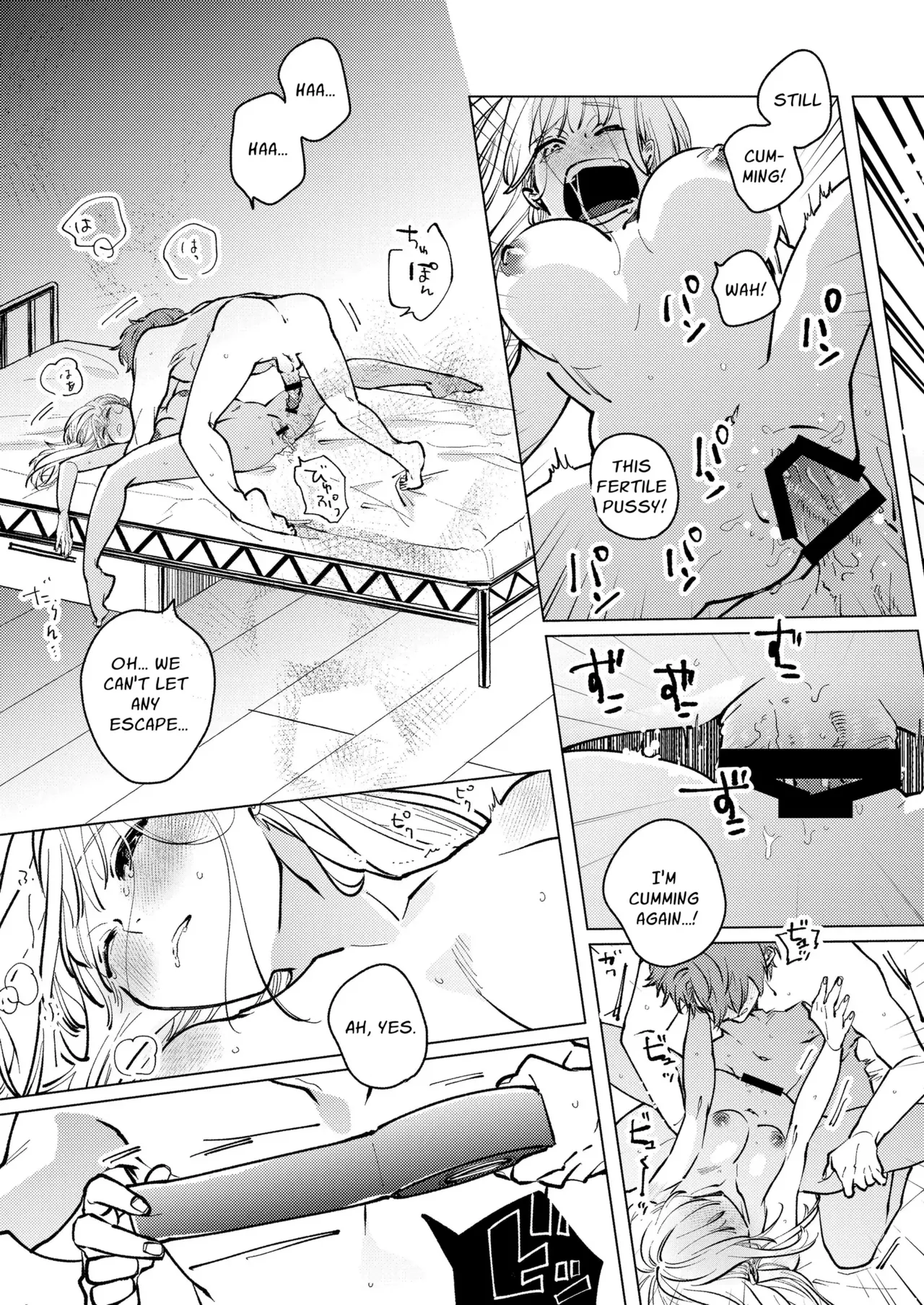 [Chupa (Hisamatsue Eito)]Otonari no Ai ga Omo Sugi Yagami-san wa Kankin Seikatsu de Haramasetai | Locked Up and Knocked Up by My Obsessive Neighbor Yagami[English] [Sakura Riot] Page 80