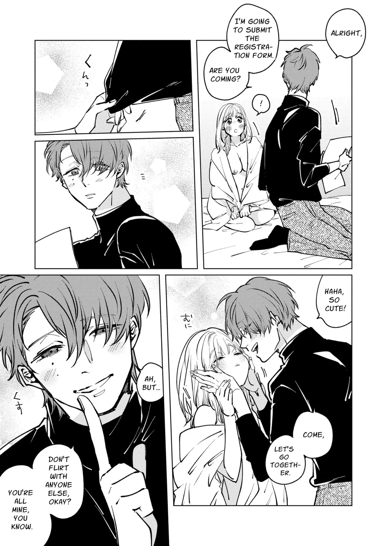[Chupa (Hisamatsue Eito)]Otonari no Ai ga Omo Sugi Yagami-san wa Kankin Seikatsu de Haramasetai | Locked Up and Knocked Up by My Obsessive Neighbor Yagami[English] [Sakura Riot] Page 94