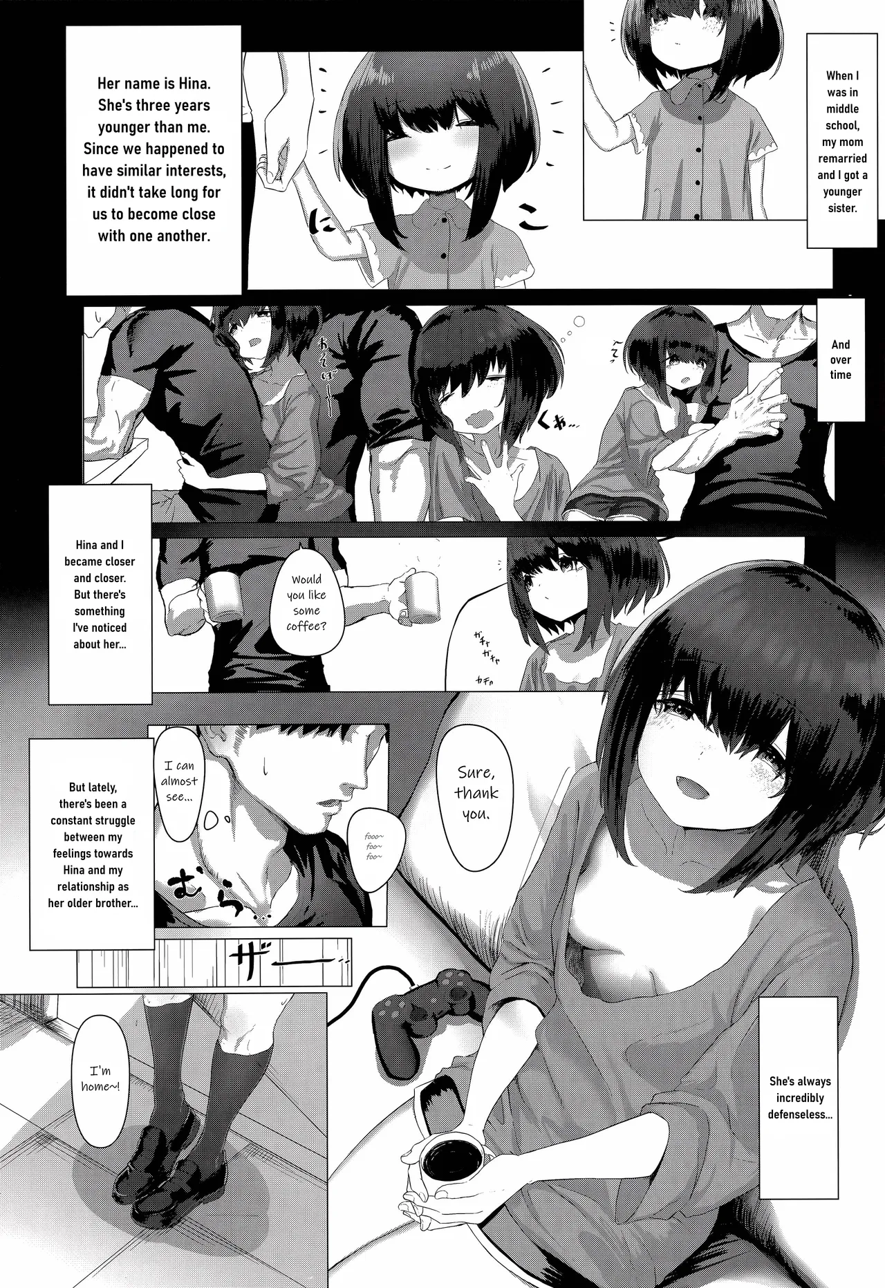 [Kawaraya-Koubou (Kawaraya)]Nemutta Imouto de Doutei o Suteta Hi | The Night I Took My Little Sister's Virginity While She Slept[English] Page 2