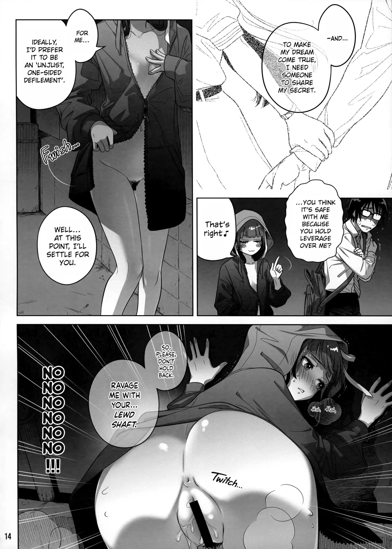 (C103) [Otaku Beam (Ootsuka Mahiro)]Marika Swing Me Around 1[English] Page 13