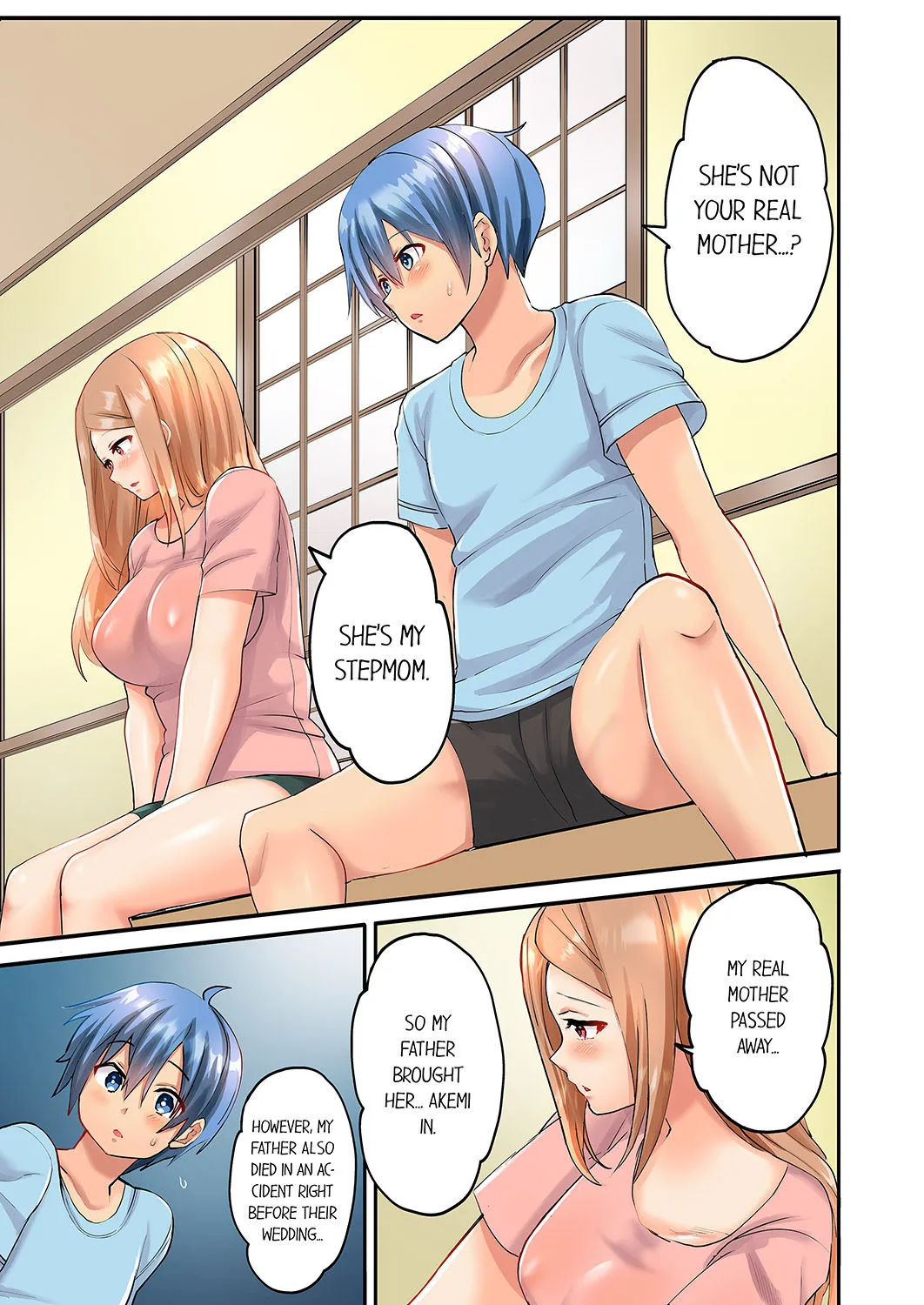 [Kazutaro]Hitozuma Volley-bu no Asedaku SEX ~Shower Abinagara Mitchaku Shichau? 5-6 | Married Women's Volleyball Club Sweaty Sex - We're Being Glued Together While Taking A Shower? 5-6[English] Page 3
