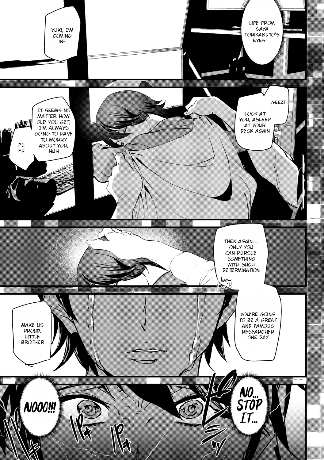 [Ashiomi Masato]Kioku Ryoujoku | Memory Insult Ch. 6[English] [Rei Scans] [Digital] Page 8