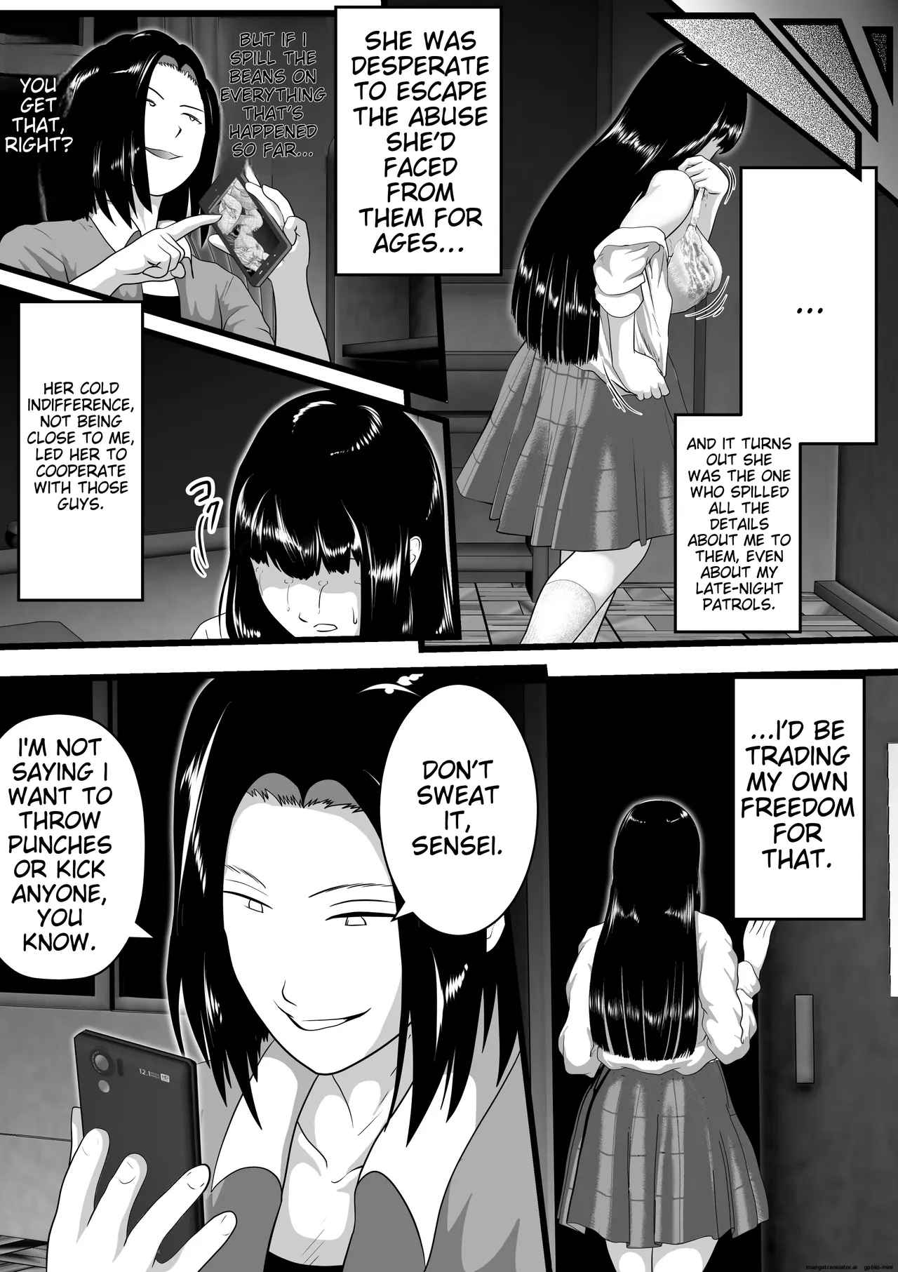 [Nishiro Ui]Tokkan Kouji Saien ~Akaruku Minna ni Yasashikute, Tsurai Tokoro o Misenai Oba-chan Sensei ga, Nando mo Botebara ni Sarete....... Kokoro nai Uwasa ni mo Modashite Taeru, Sono Riyuu (Wake)~(AI translation) Page 22