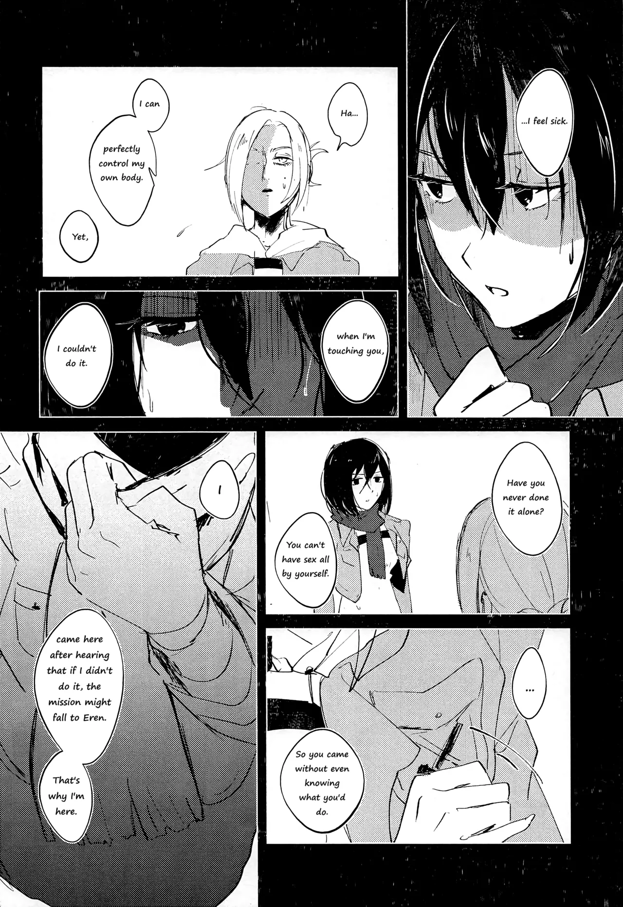 (Dai 15 Kai Hekigai Chousa Haku) [PHENOMENA (Dai Pippy)]Guinea Pig(Shingeki no Kyojin) [English] [Omega_dd] Page 15