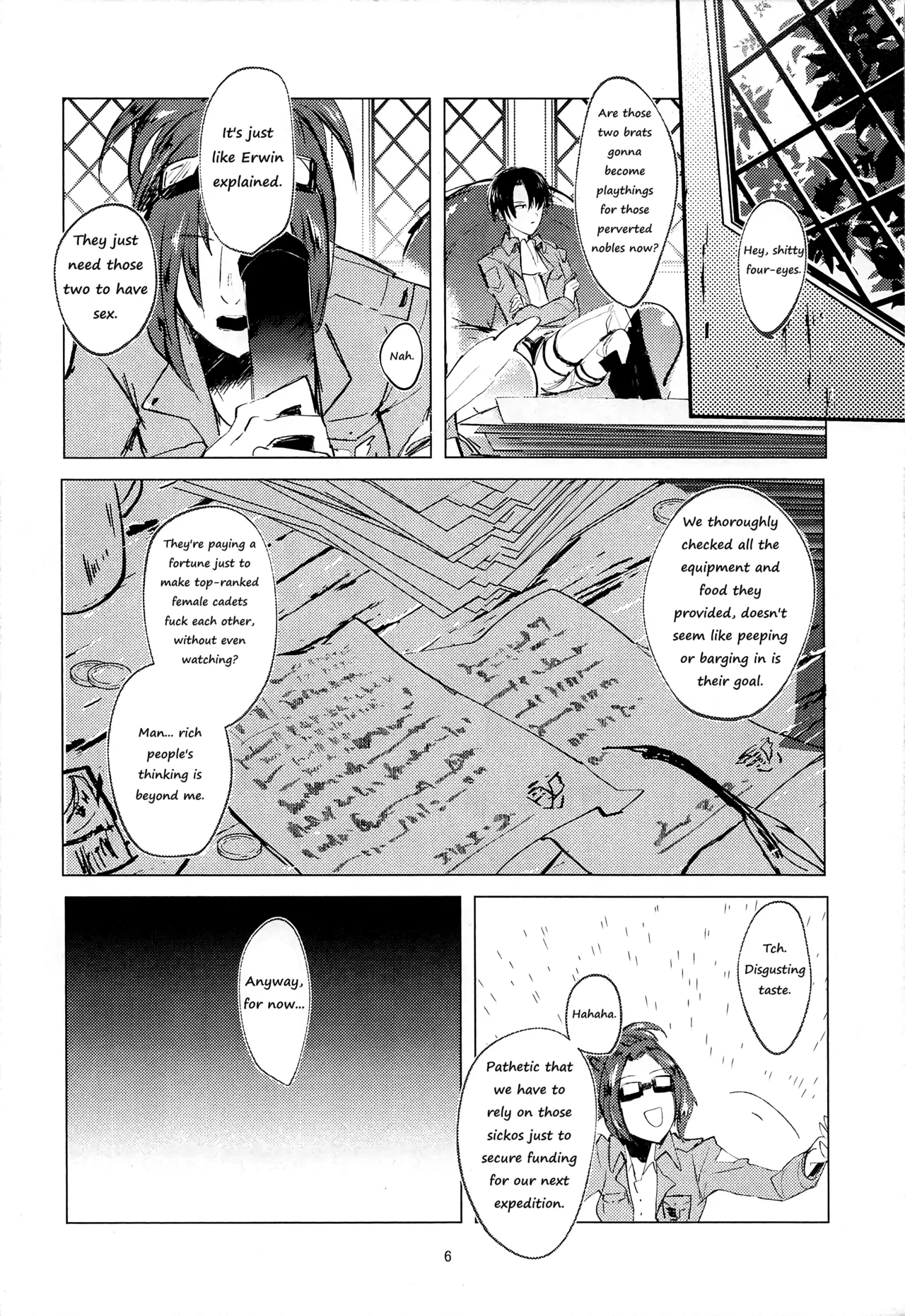 (Dai 15 Kai Hekigai Chousa Haku) [PHENOMENA (Dai Pippy)]Guinea Pig(Shingeki no Kyojin) [English] [Omega_dd] Page 5