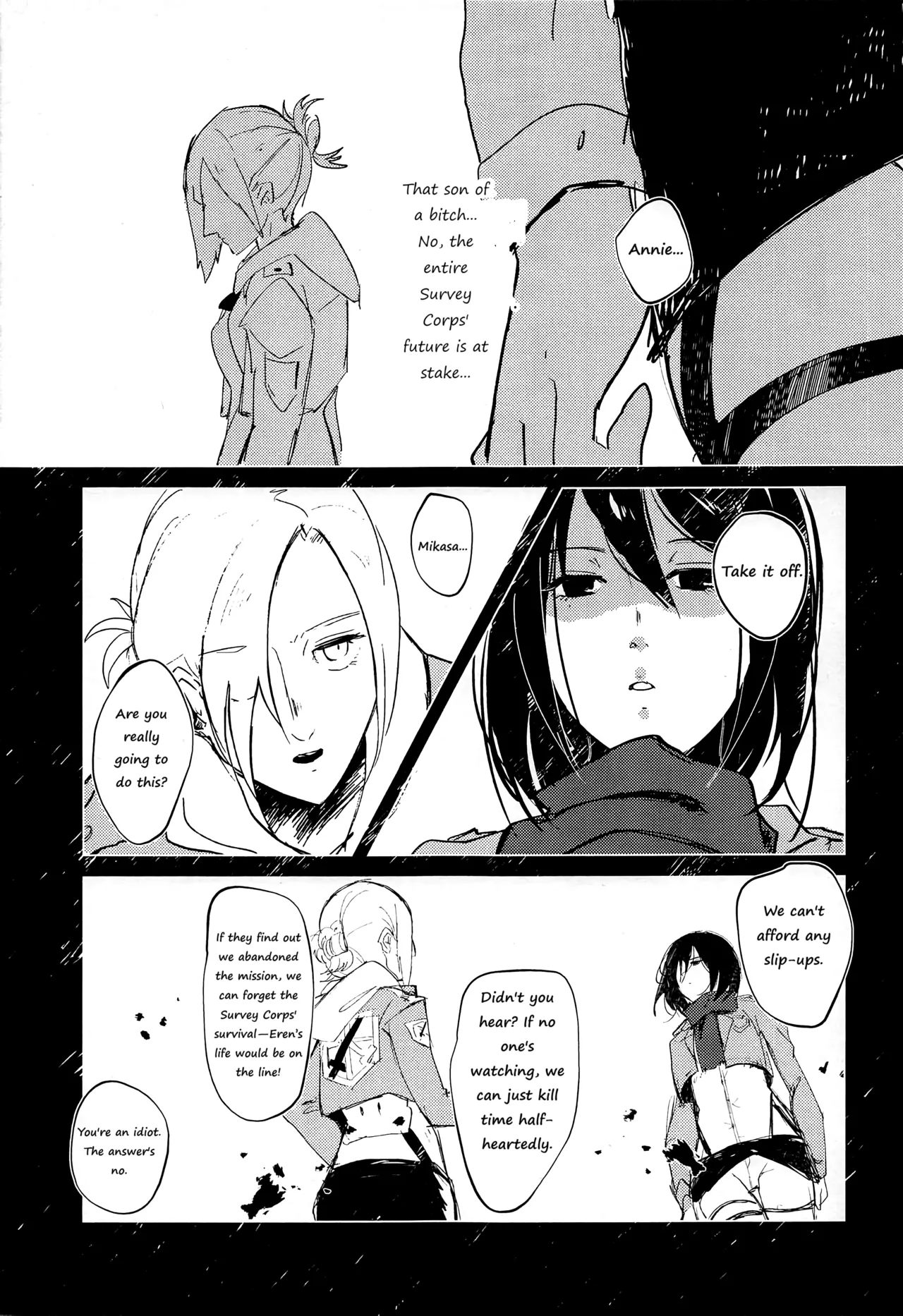 (Dai 15 Kai Hekigai Chousa Haku) [PHENOMENA (Dai Pippy)]Guinea Pig(Shingeki no Kyojin) [English] [Omega_dd] Page 6