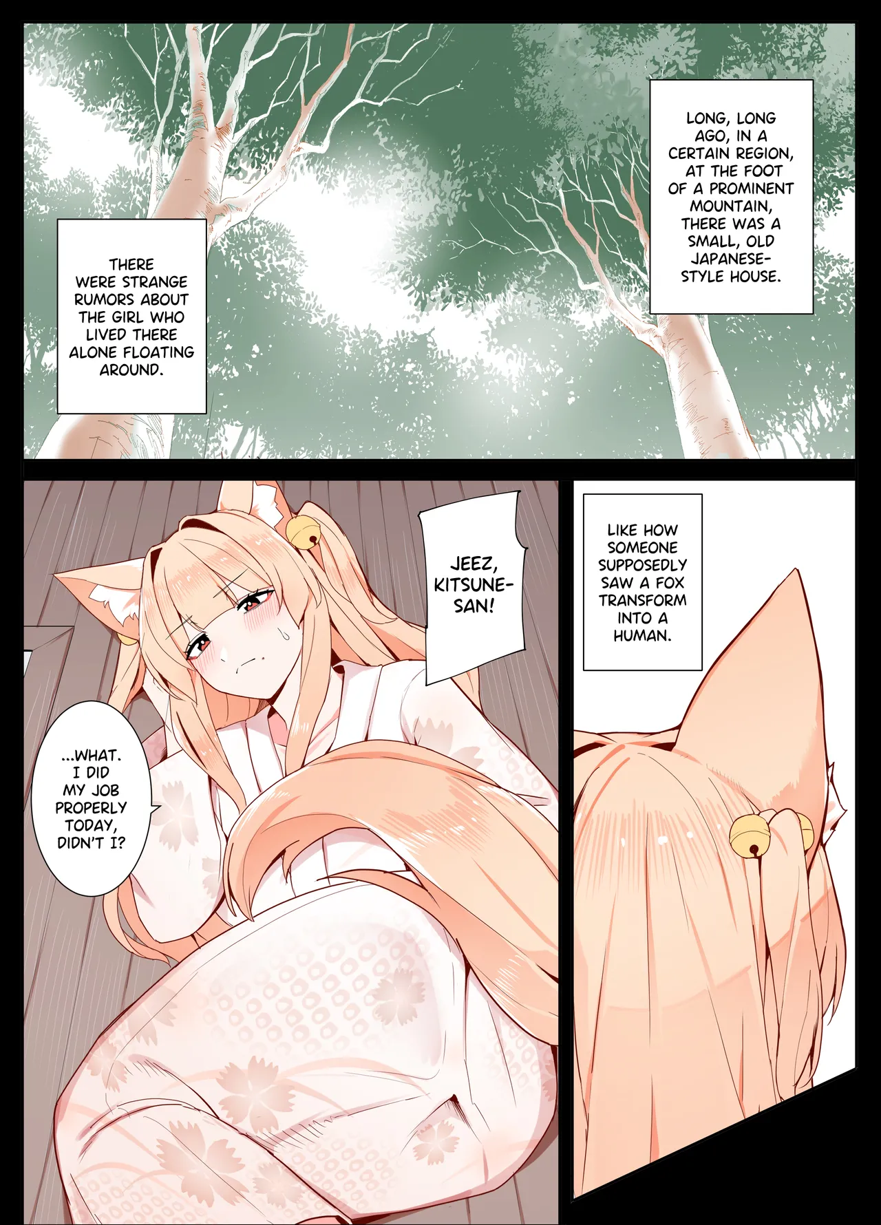 [Odoru London]Okitsune-san to Issho | Life with Kitsune-san[English] Page 1