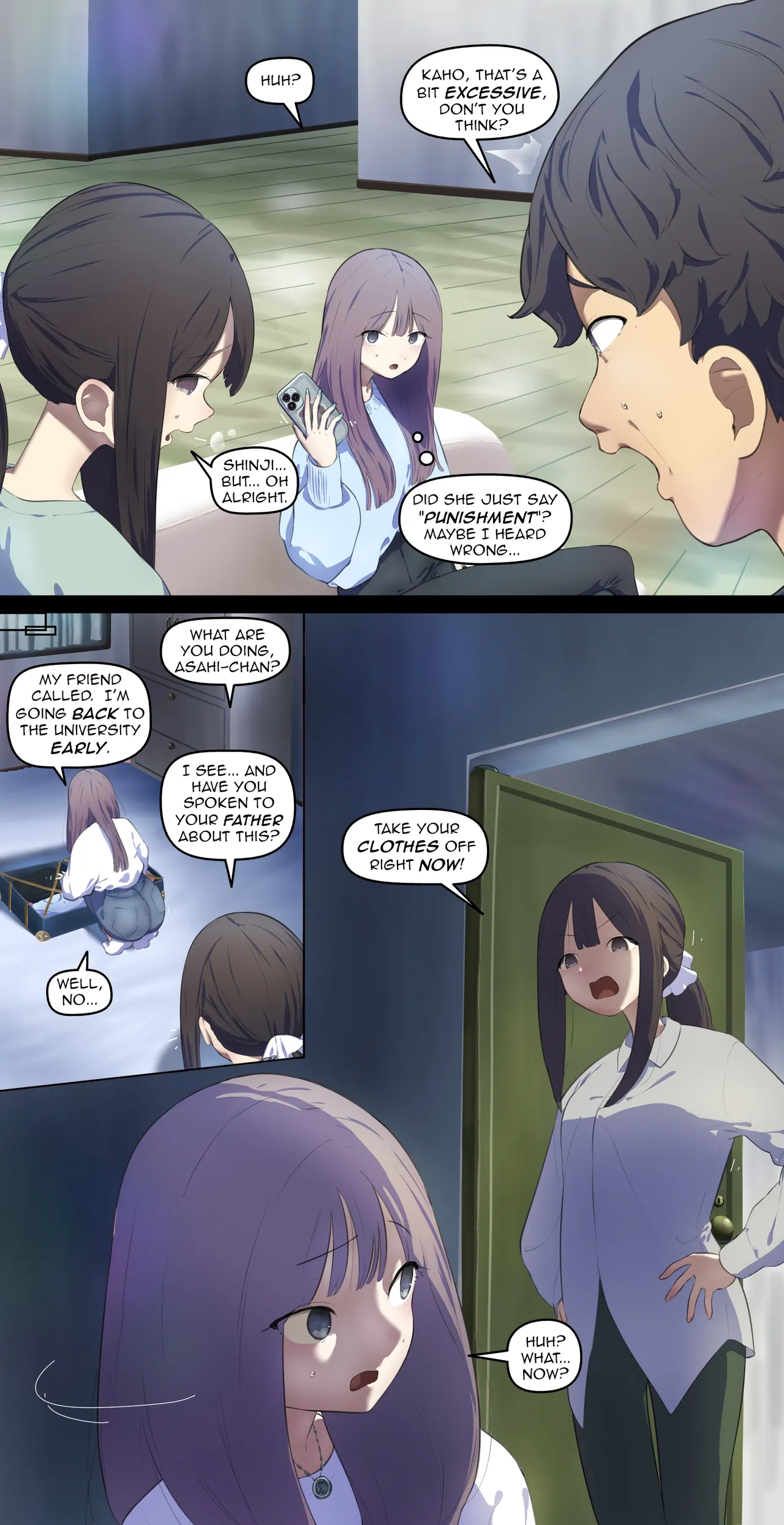 My father remarried, so I went to say hello… 【Translated by kochakaden】 Page 3