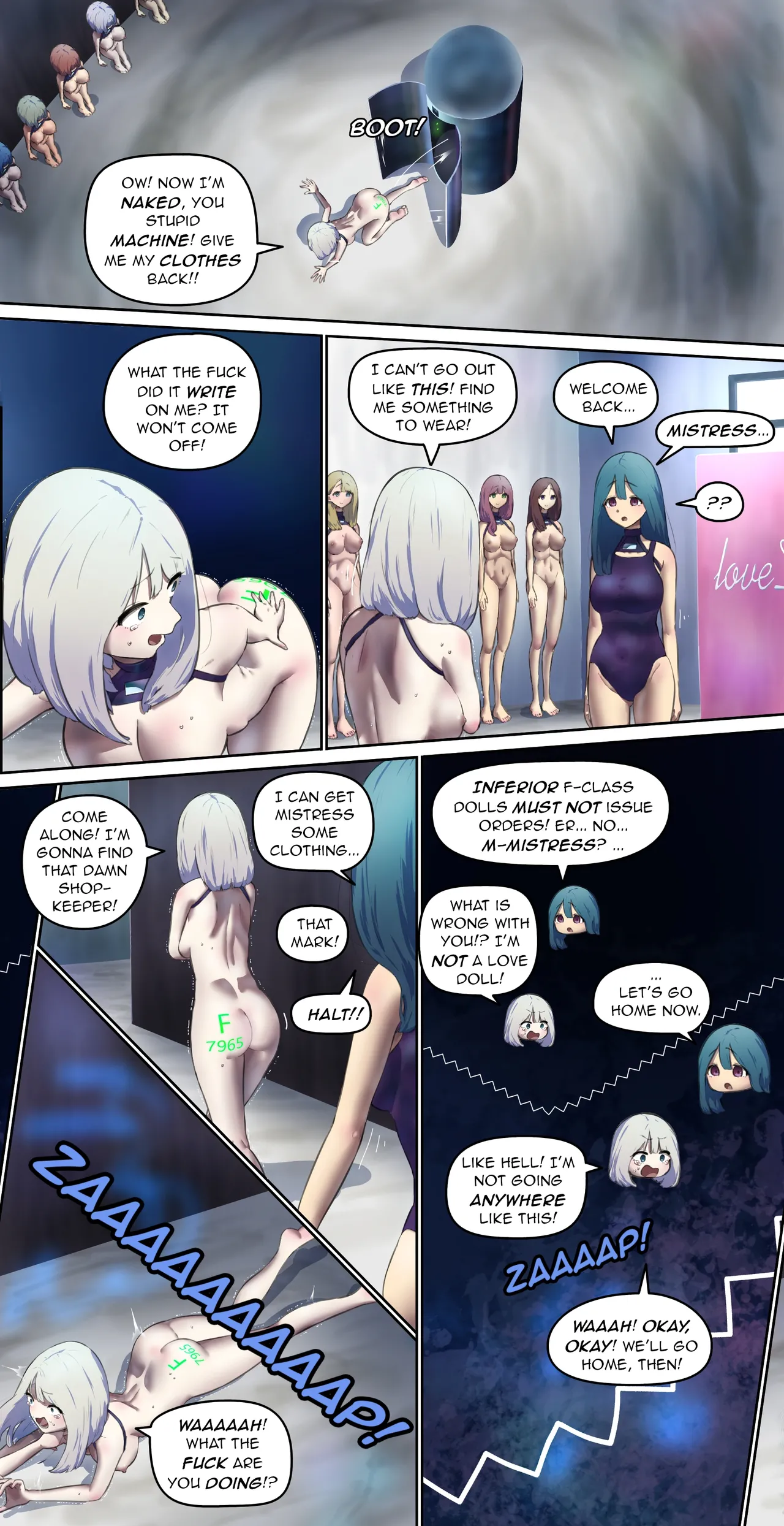 A girl came for regular maintenance on her love doll 【Translated by kochakaden】 Page 3